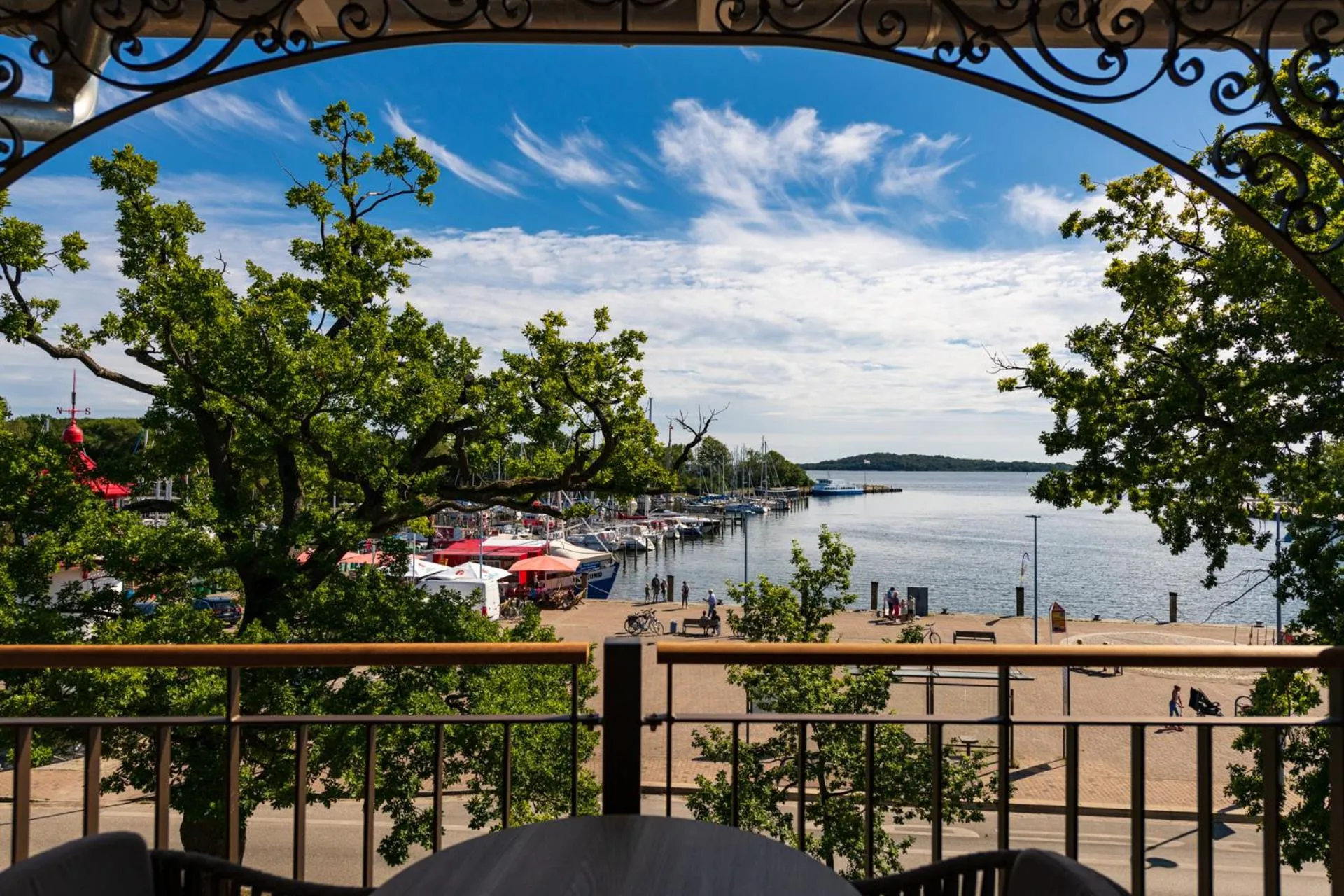 Balcony/Terrace in Hafenhotel zu Putbus