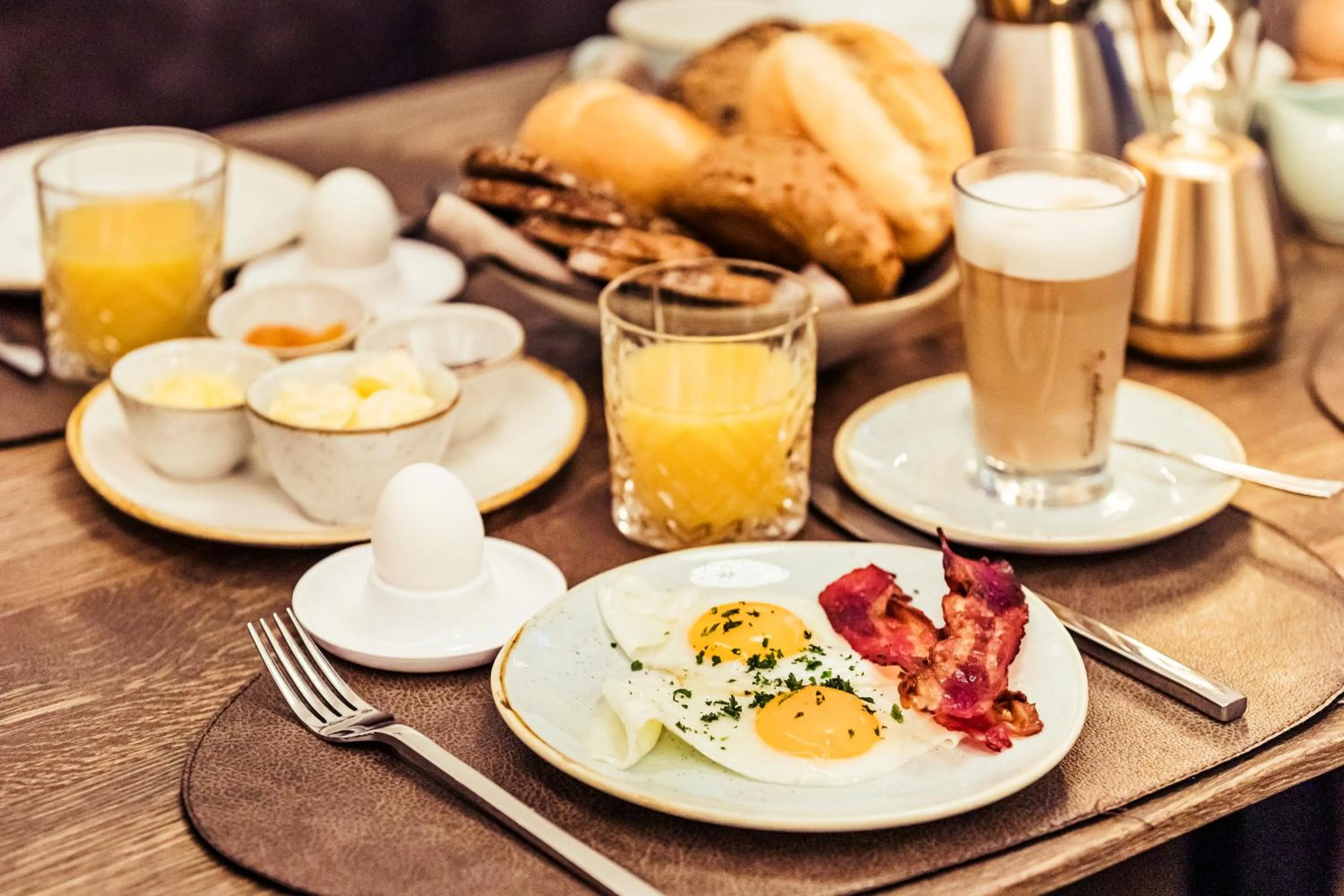 Breakfast in Hafenhotel zu Putbus