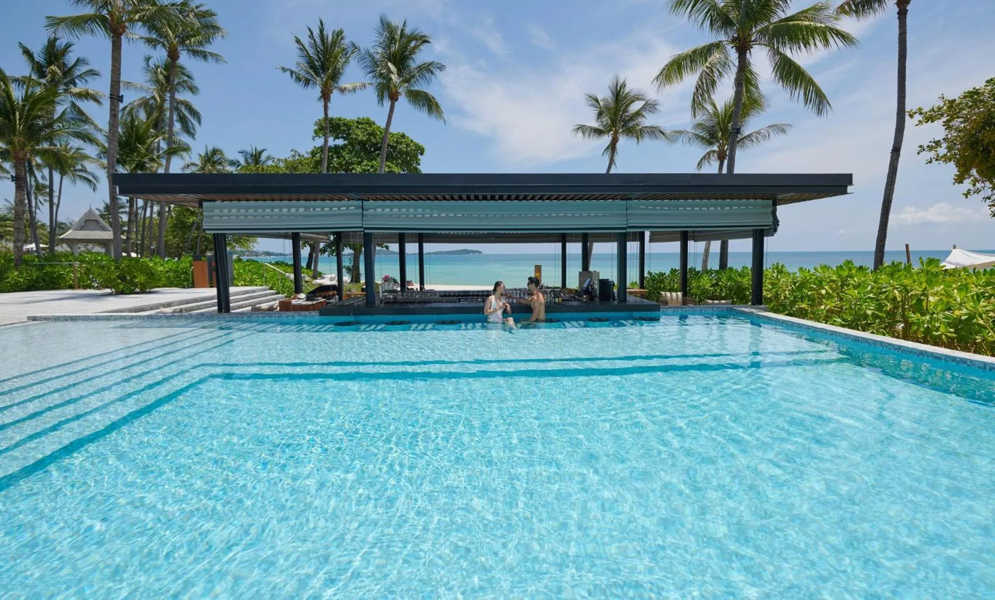 Swimming pool in Centara Reserve Samui