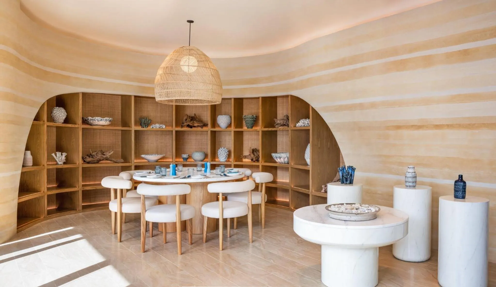 Dining area in Centara Reserve Samui