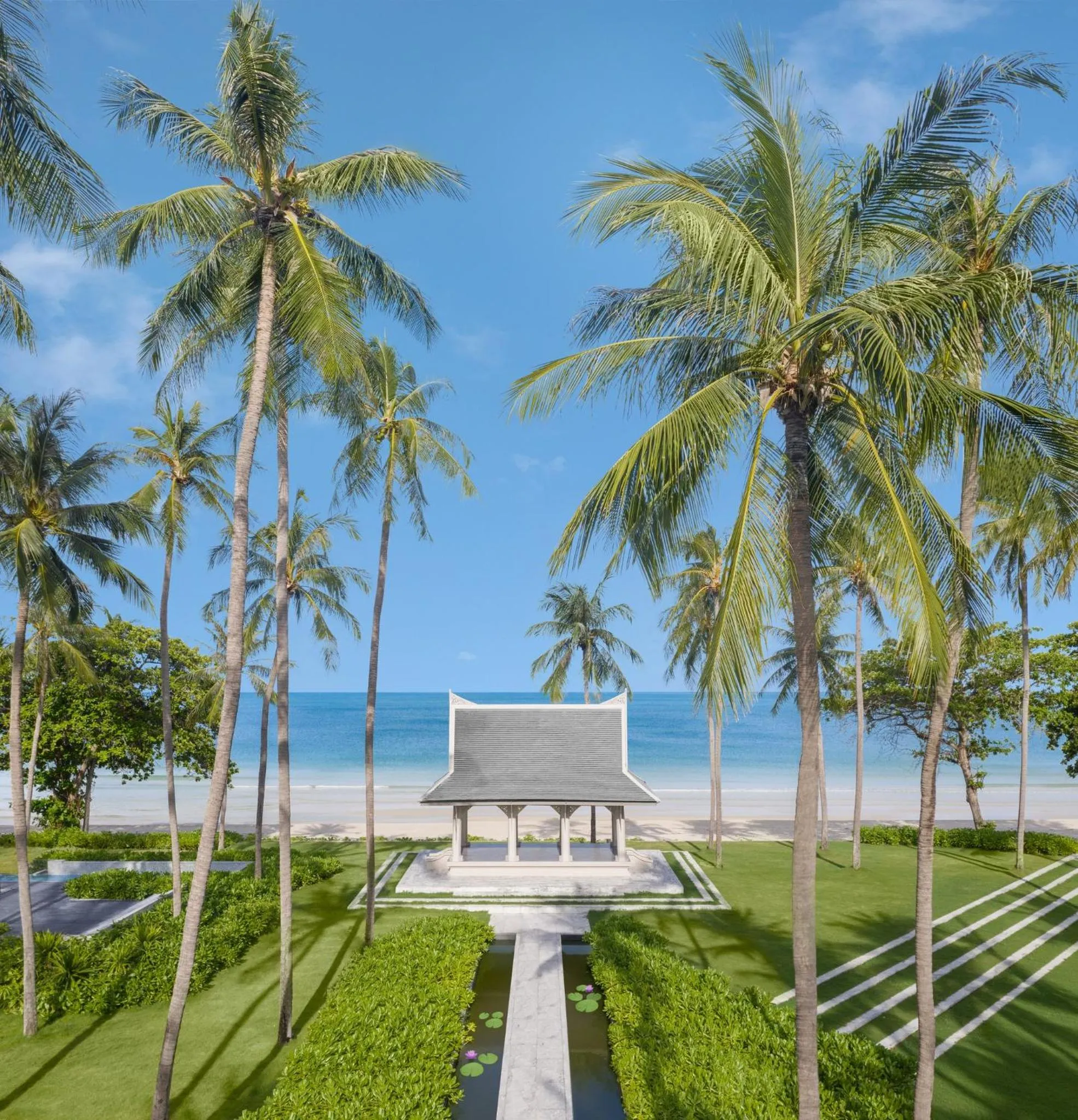 Garden in Centara Reserve Samui