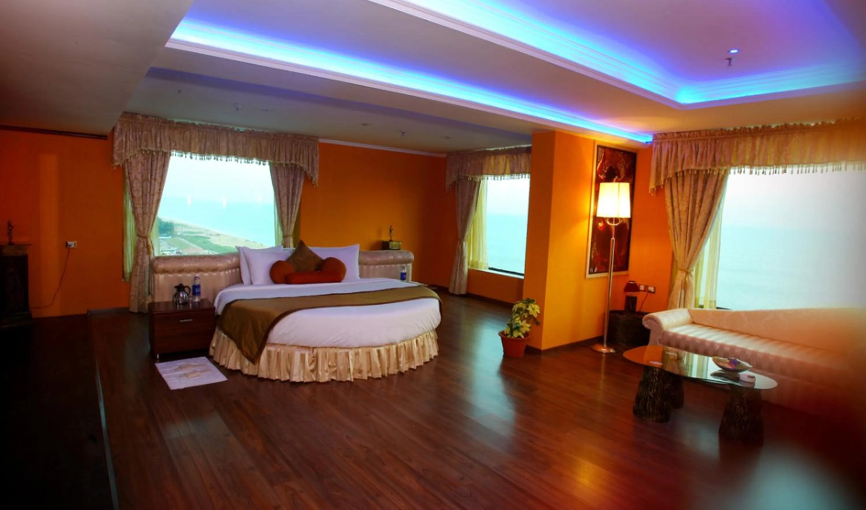 Bedroom, Bed in The Quilon Beach Hotel and Convention Center