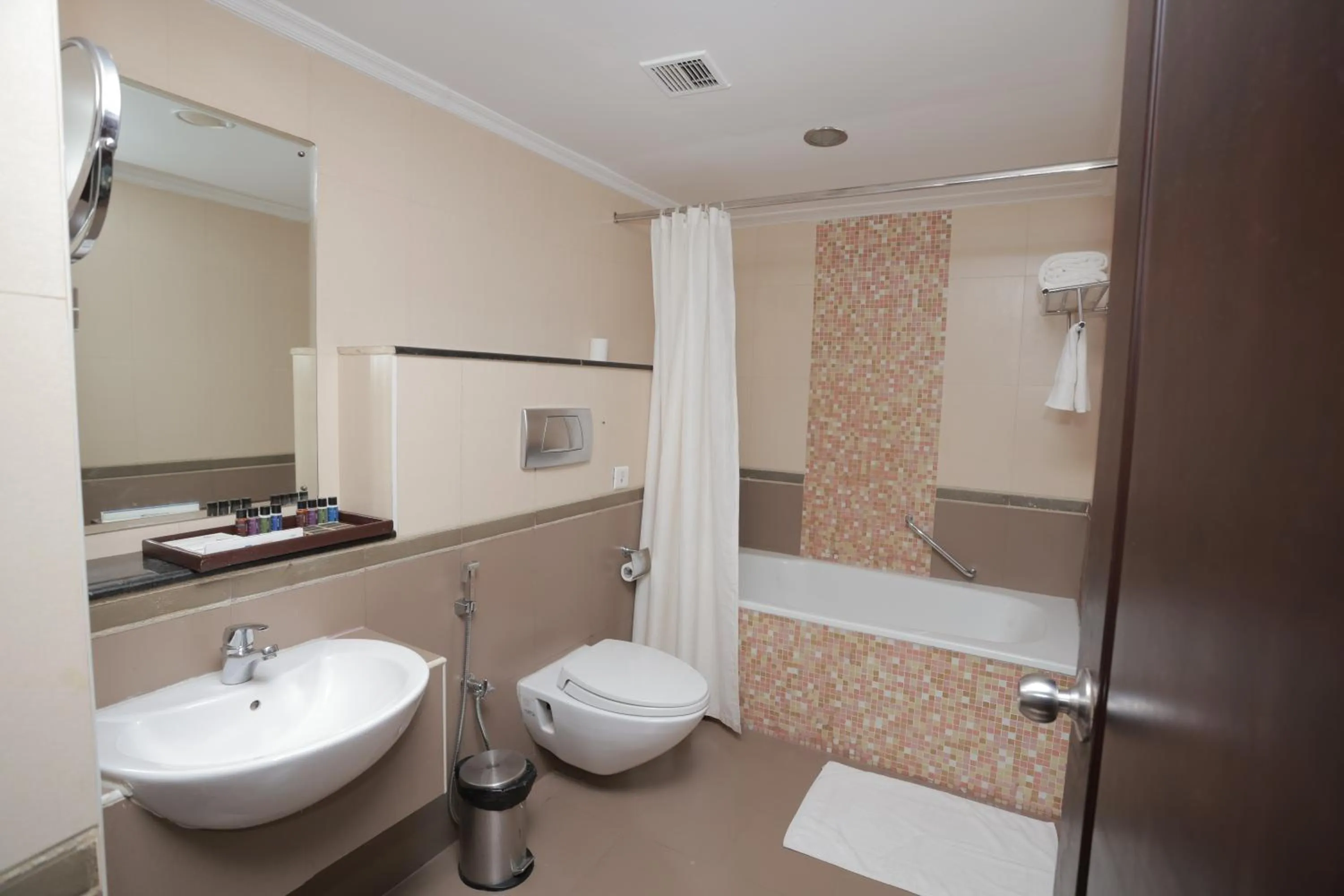 Bathroom in The Quilon Beach Hotel and Convention Center