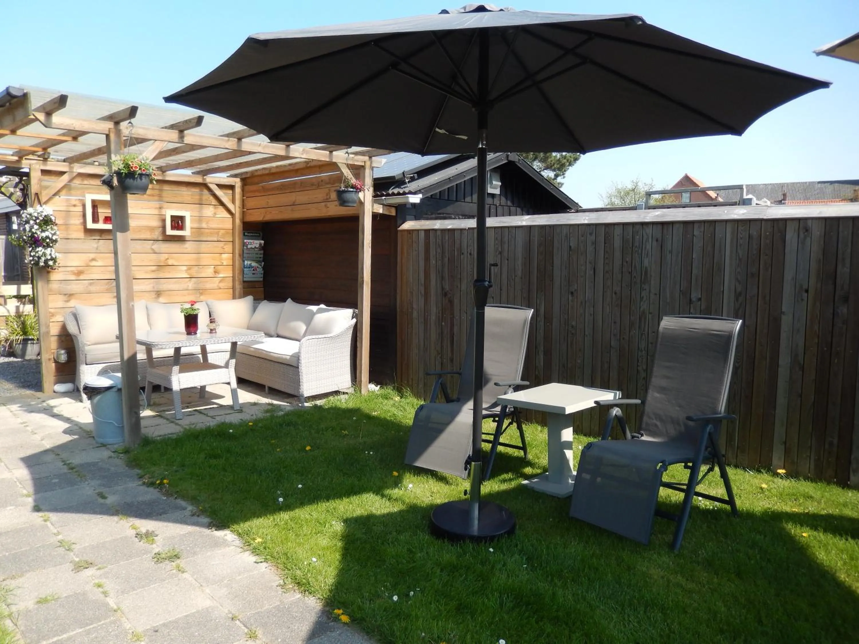 Garden in B&B De Passant