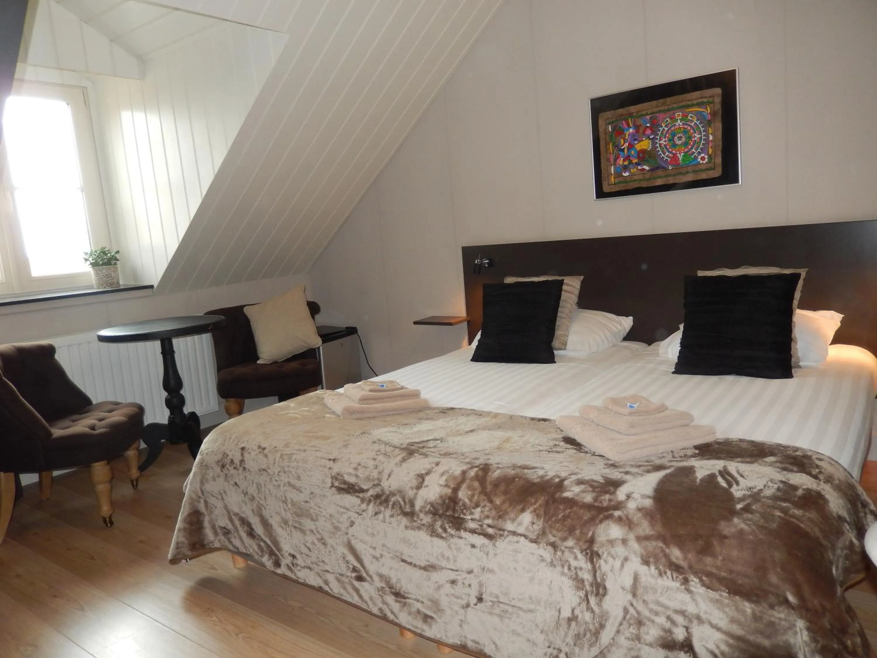 Bedroom, Bed in B&B De Passant