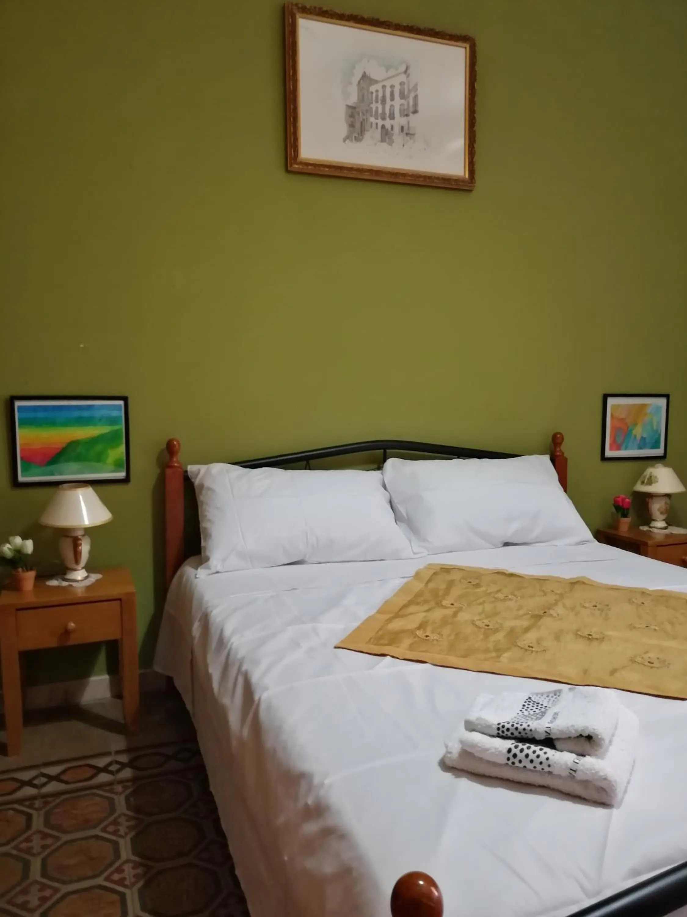 Bedroom, Bed in La casa del corso