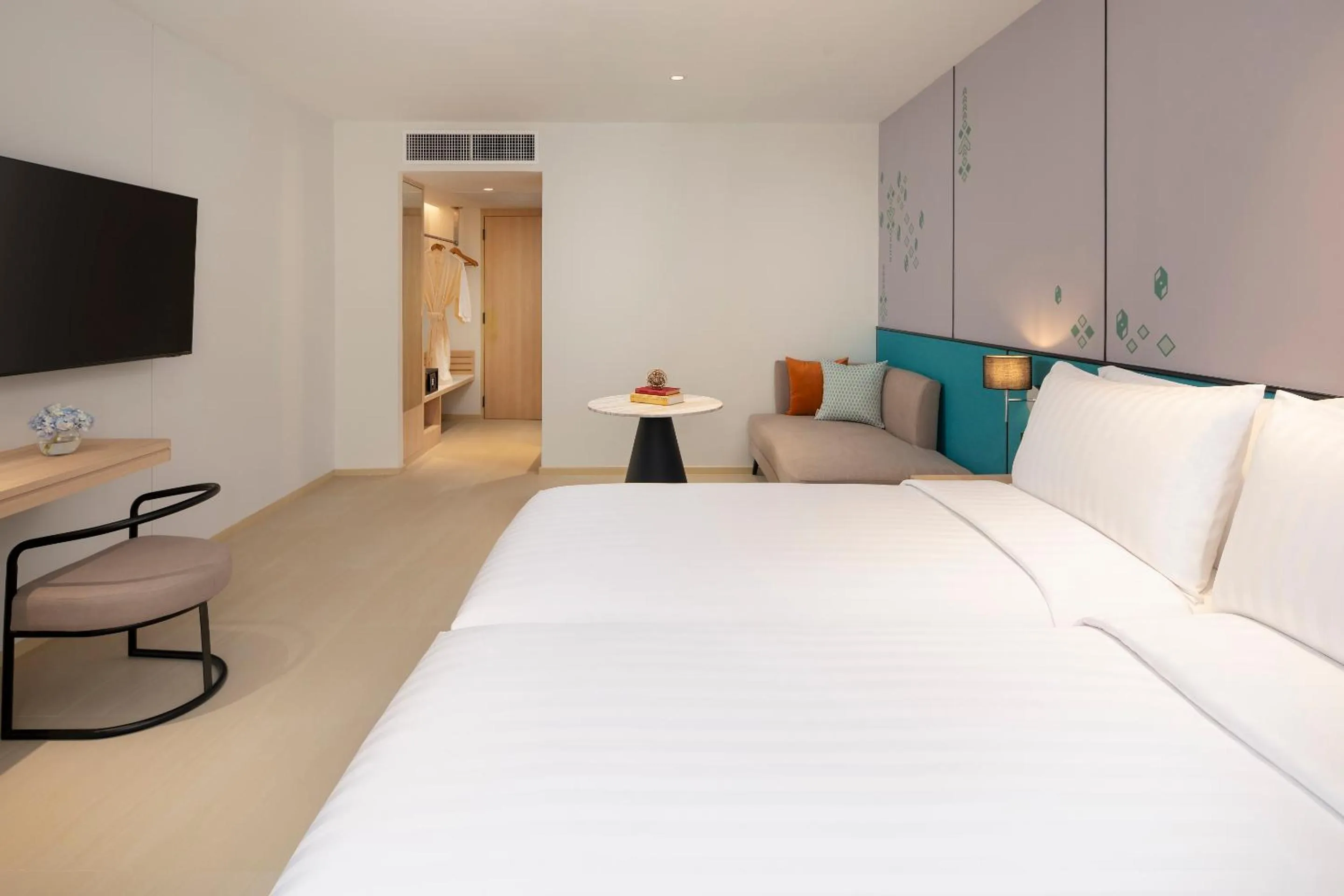 Bed in Amari Don Muang Airport Bangkok