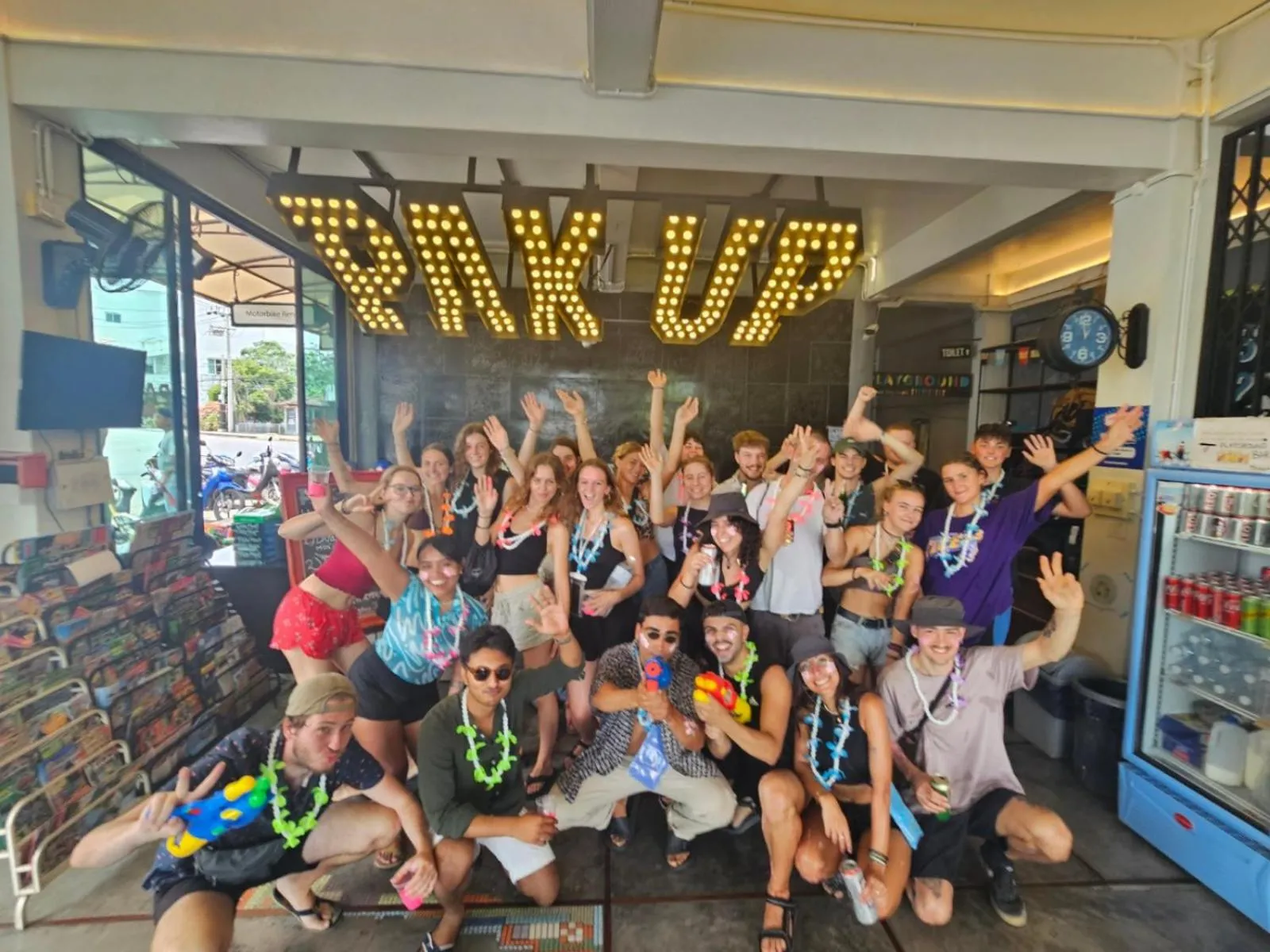 People in Pak-Up Hostel