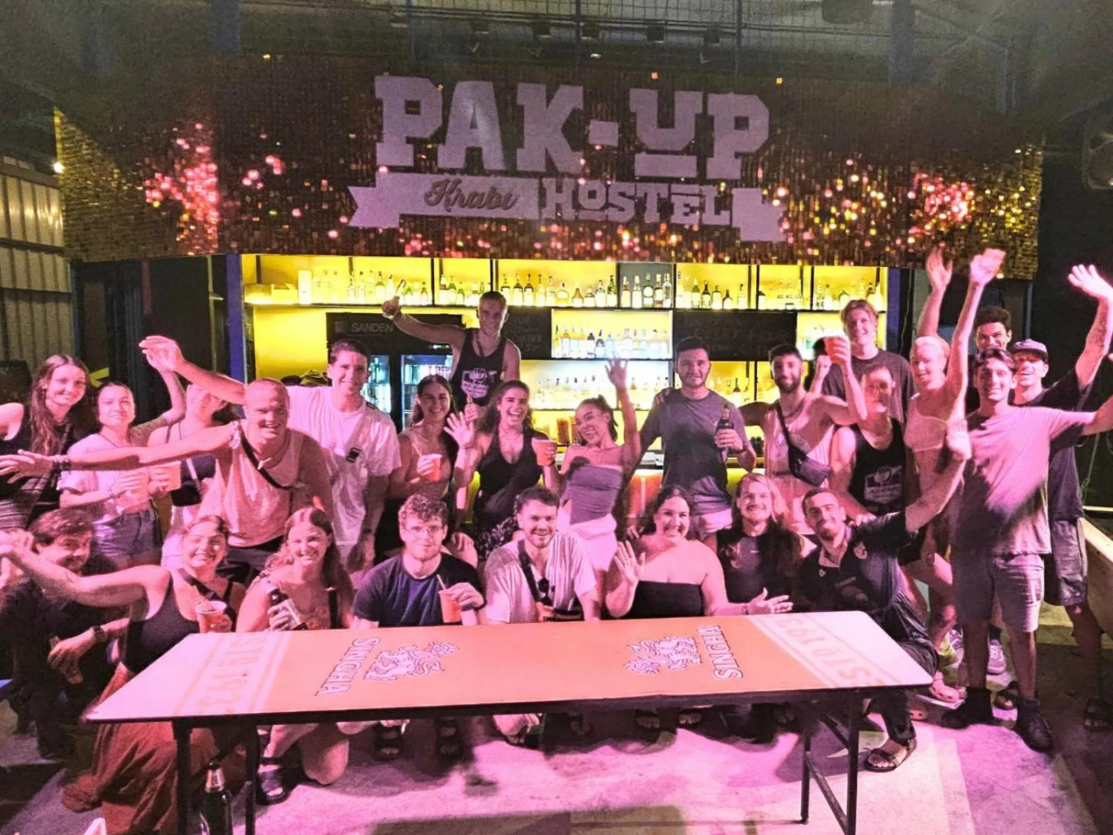 Lounge or bar in Pak-Up Hostel