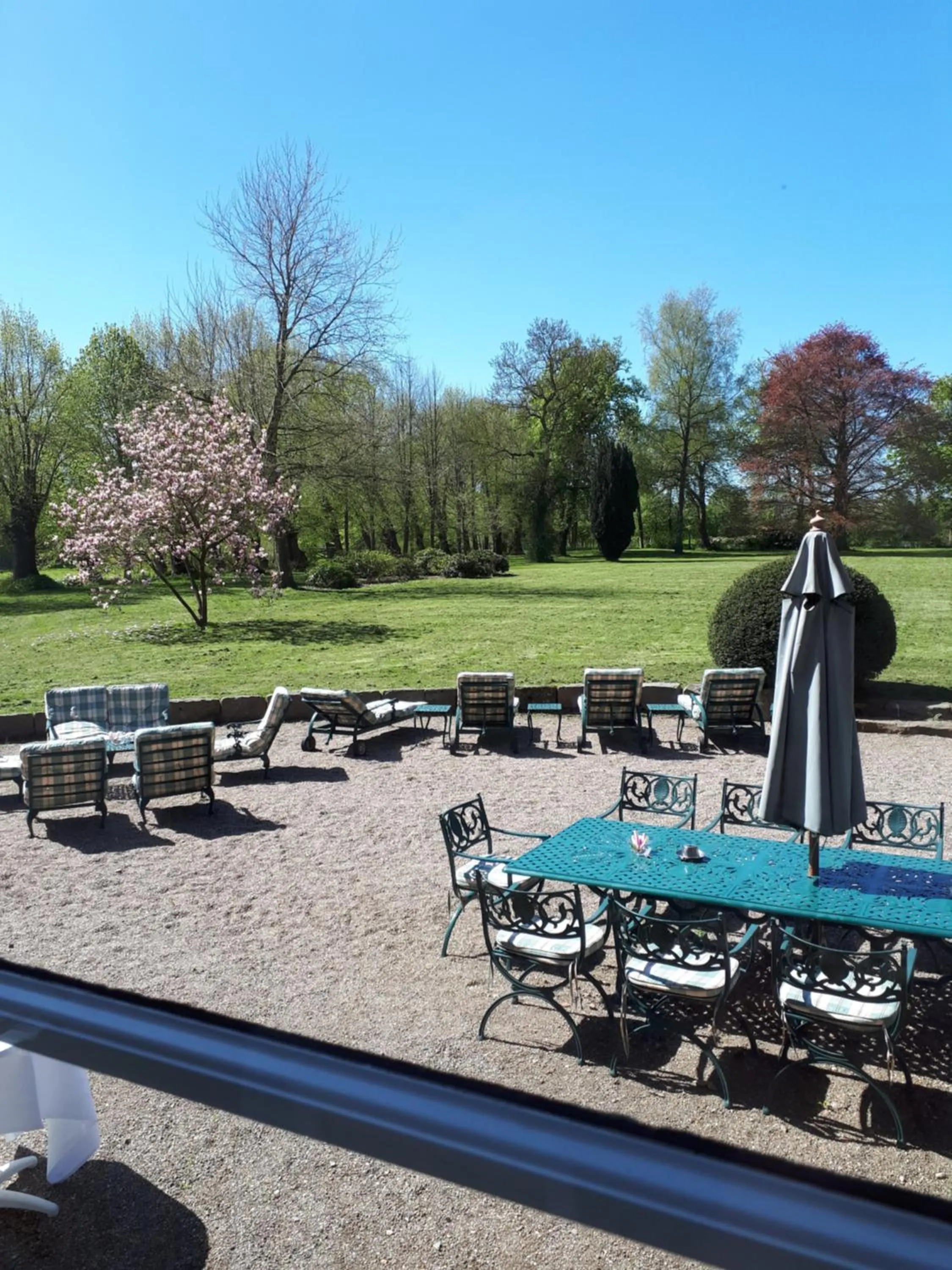 Garden in Herrenhaus Borghorst