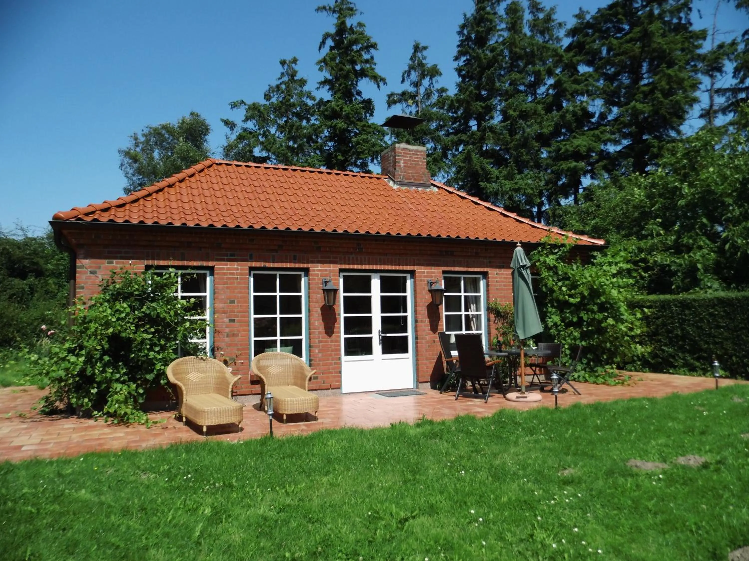 View (from property/room) in Herrenhaus Borghorst