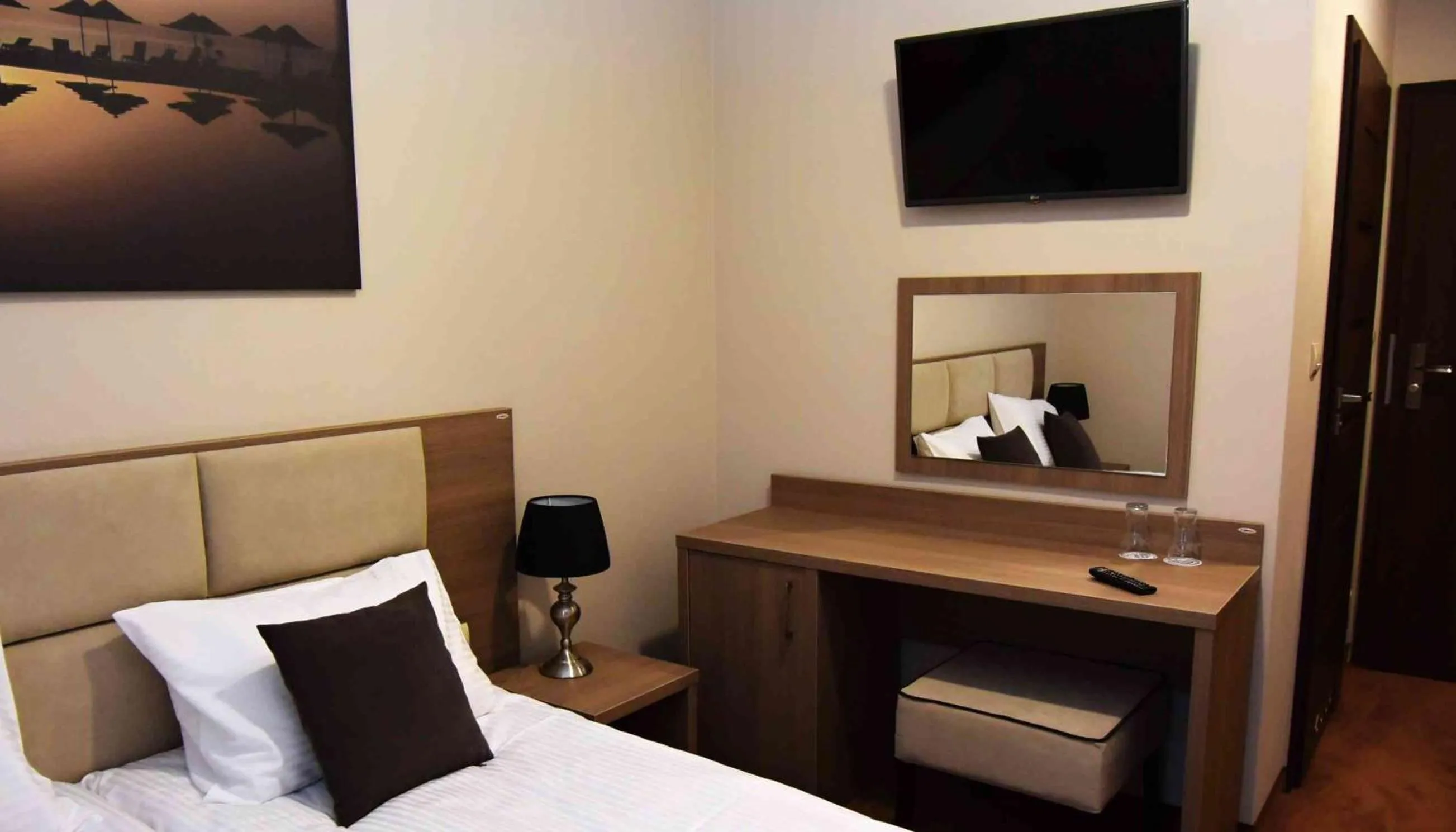 Photo of the whole room, Bed in Gościniec Rycerski