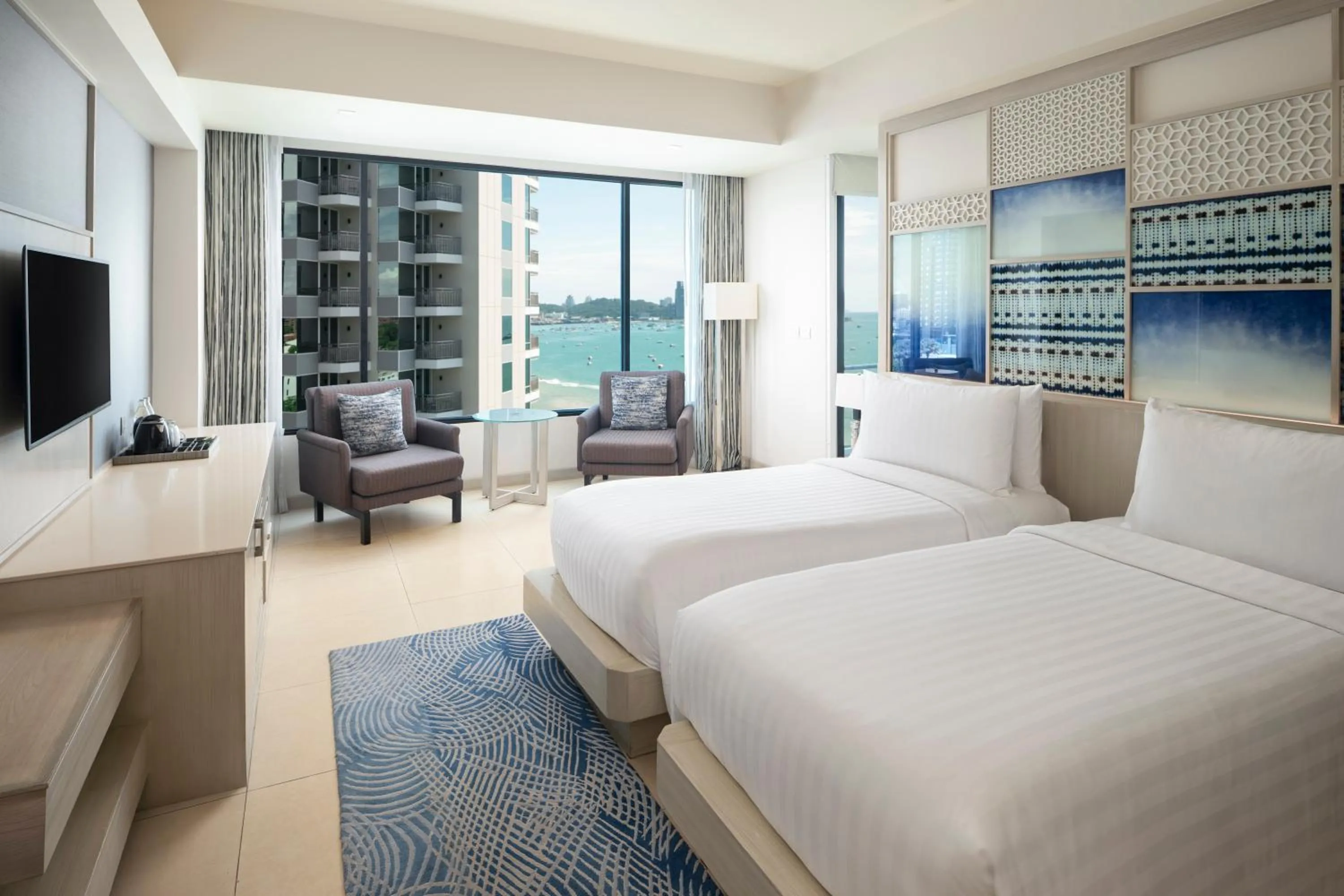 Bedroom, Bed in Amari Pattaya