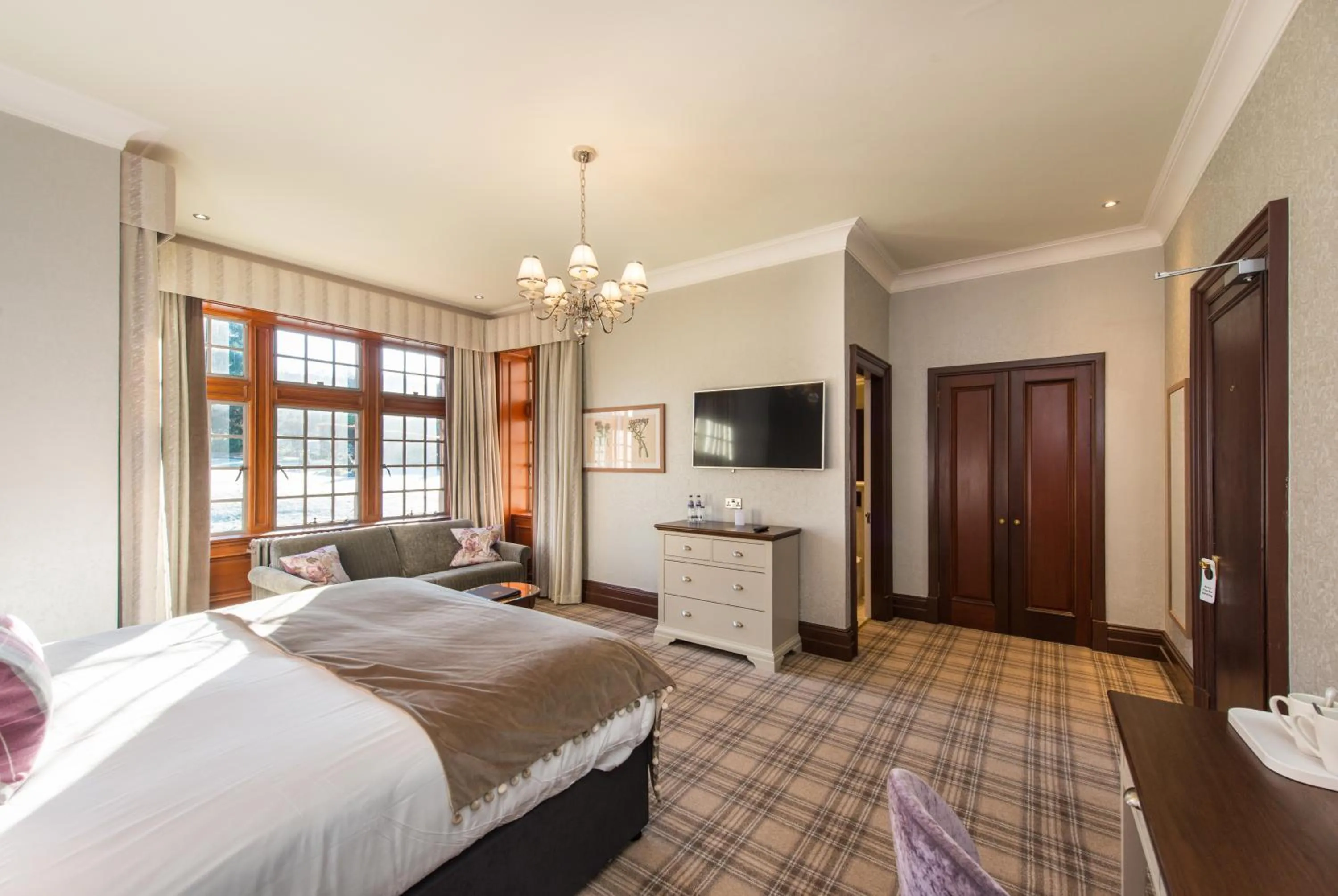 TV and multimedia, Bed in Murrayshall Country Estate