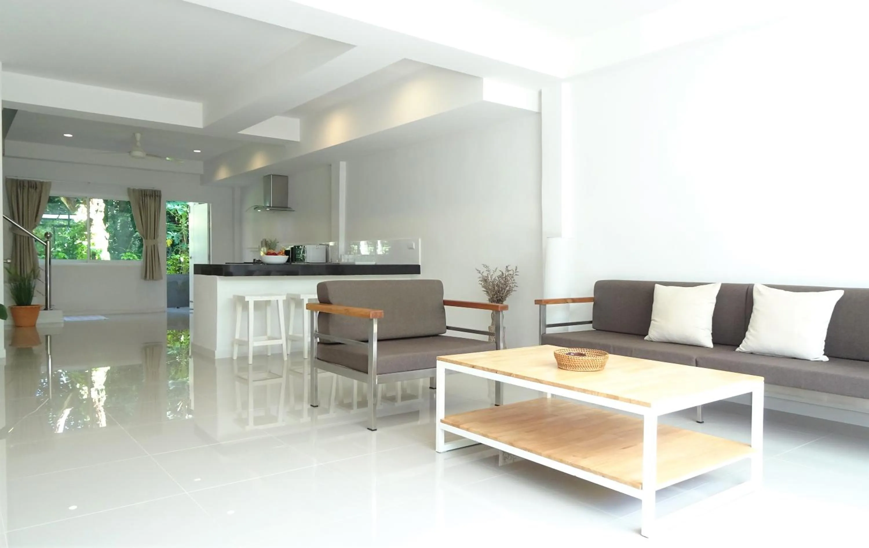 Seating area in Isara Khao Lak