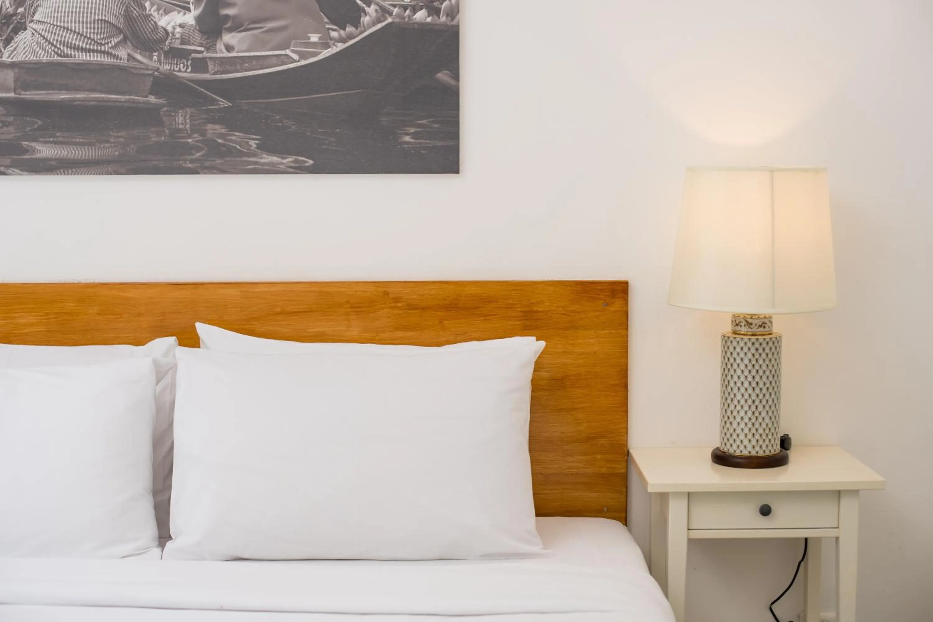 Bed in Isara Khao Lak