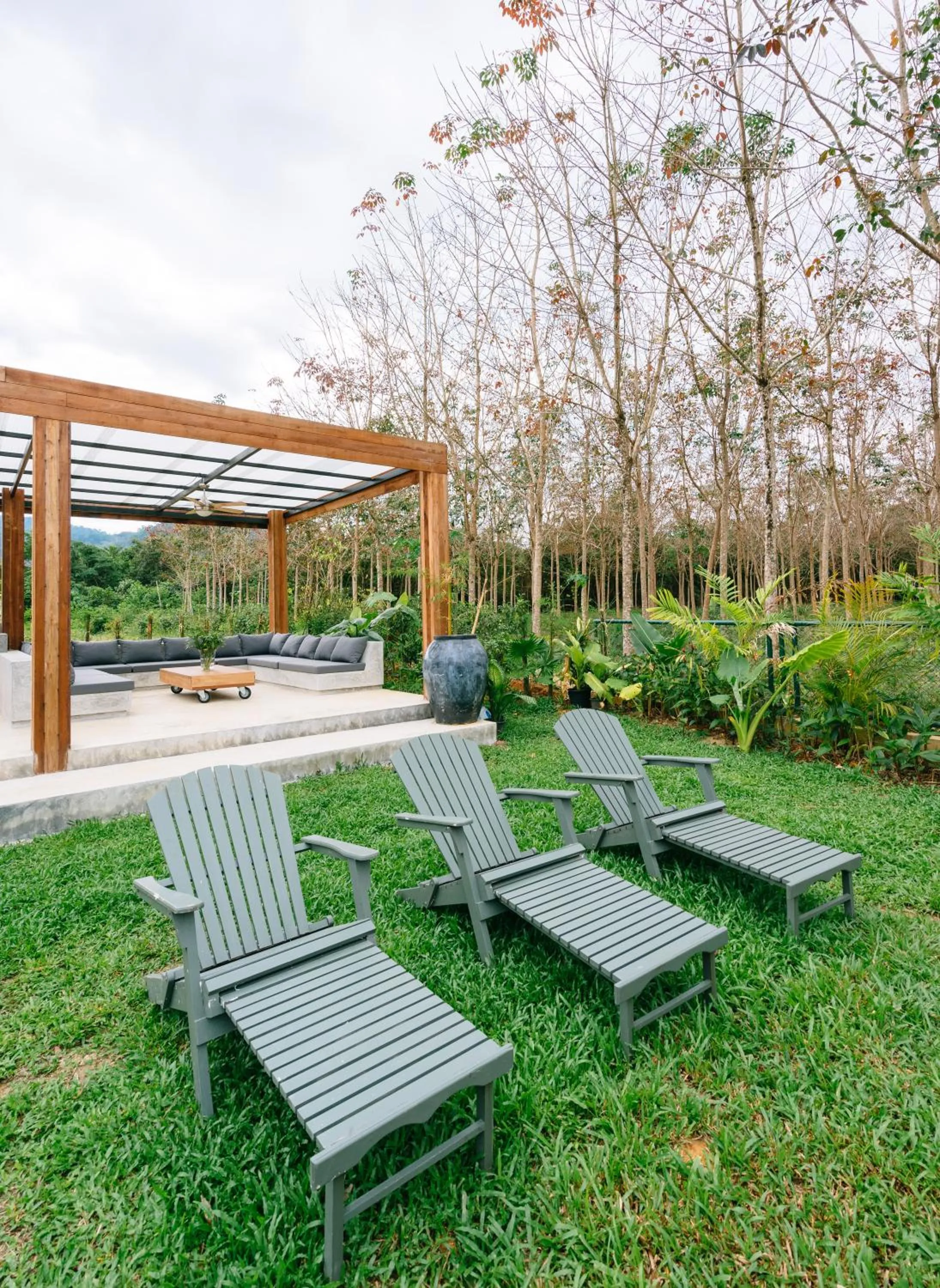 Garden in Isara Khao Lak