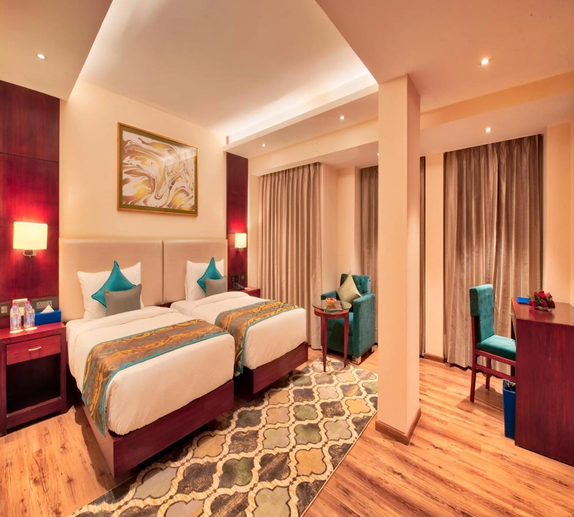 Bed in Golden Tulip Essential Jaipur