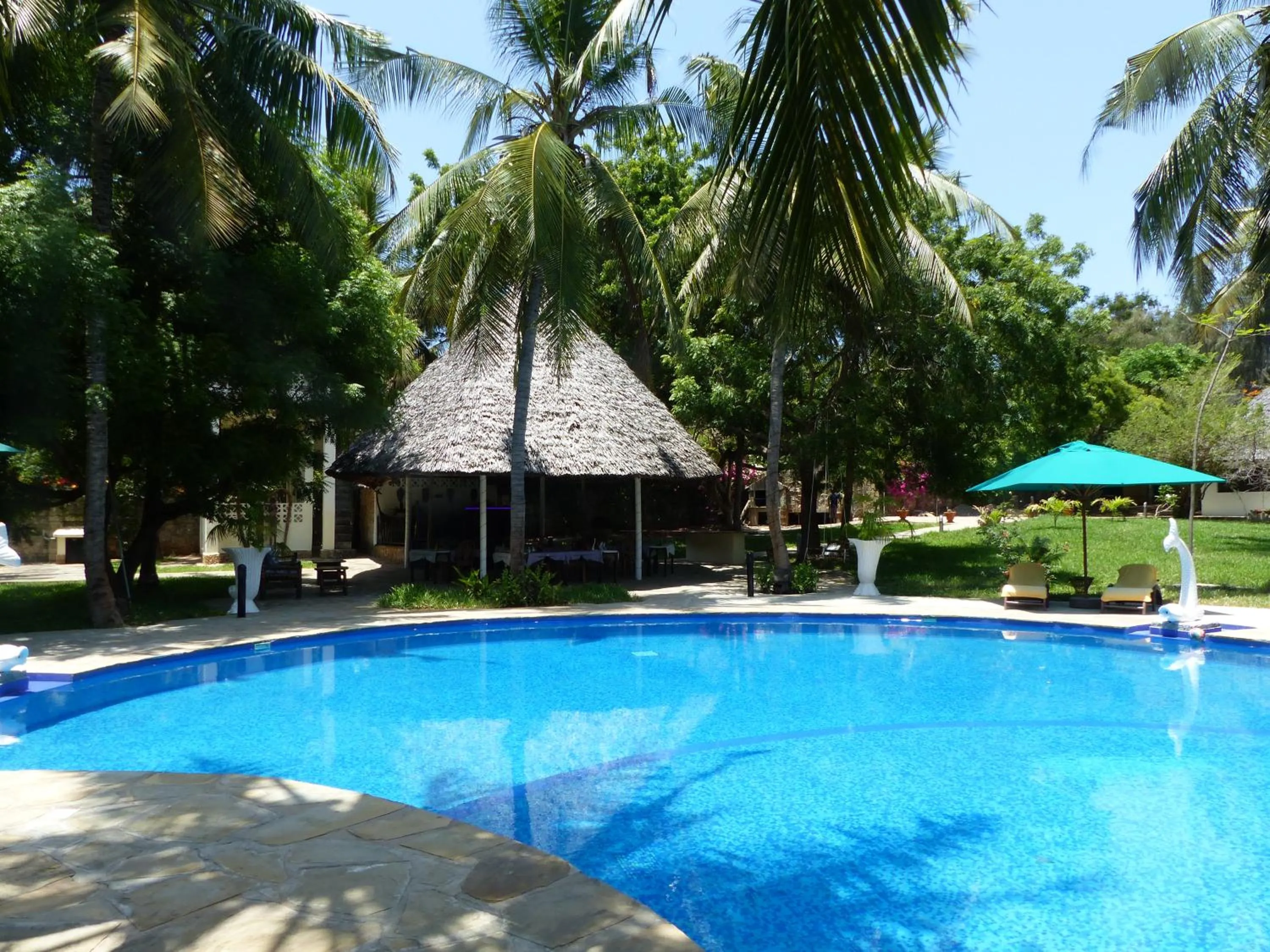 Swimming pool in Residence Maison Müge