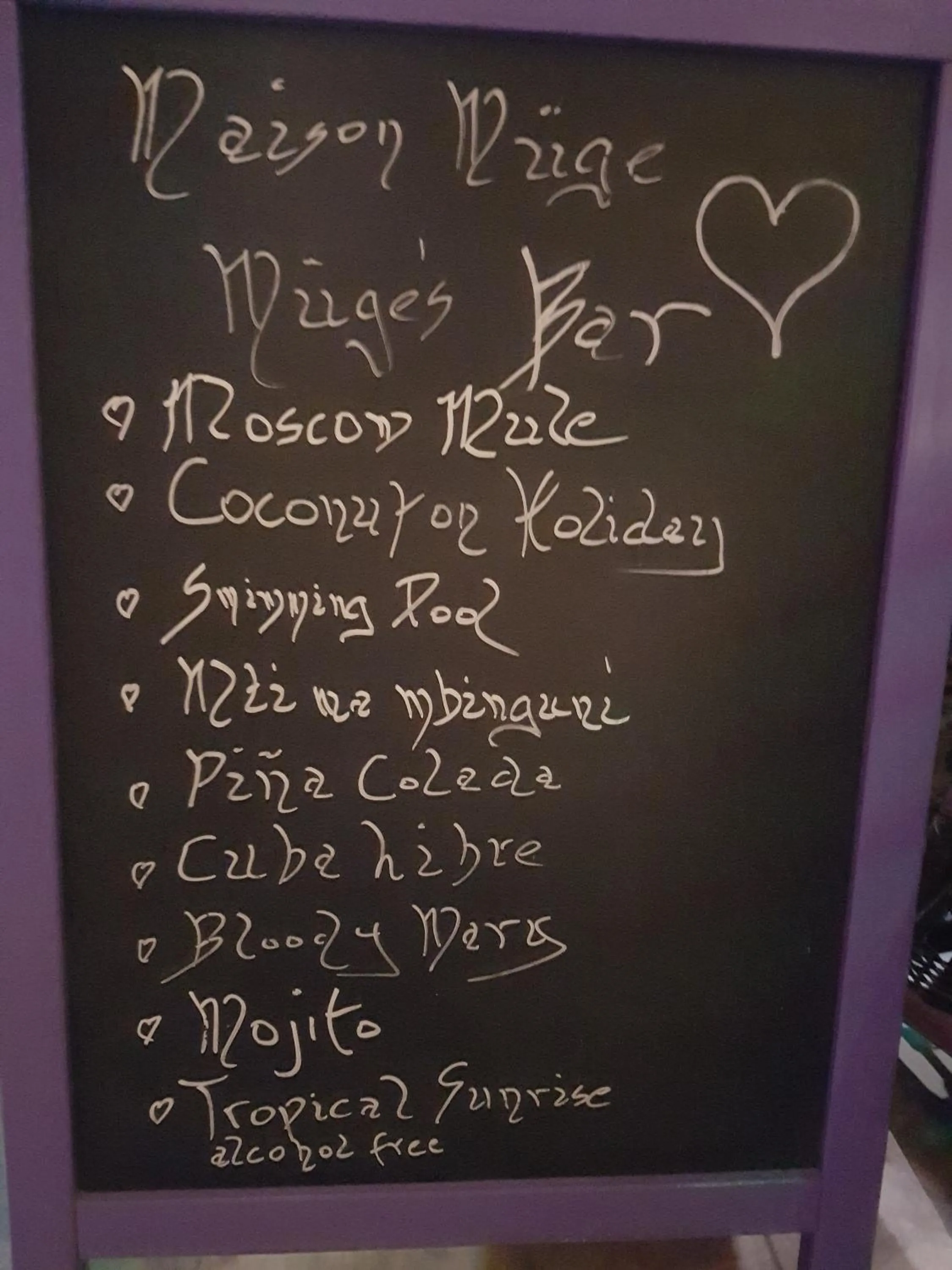 Restaurant/places to eat in Residence Maison Müge