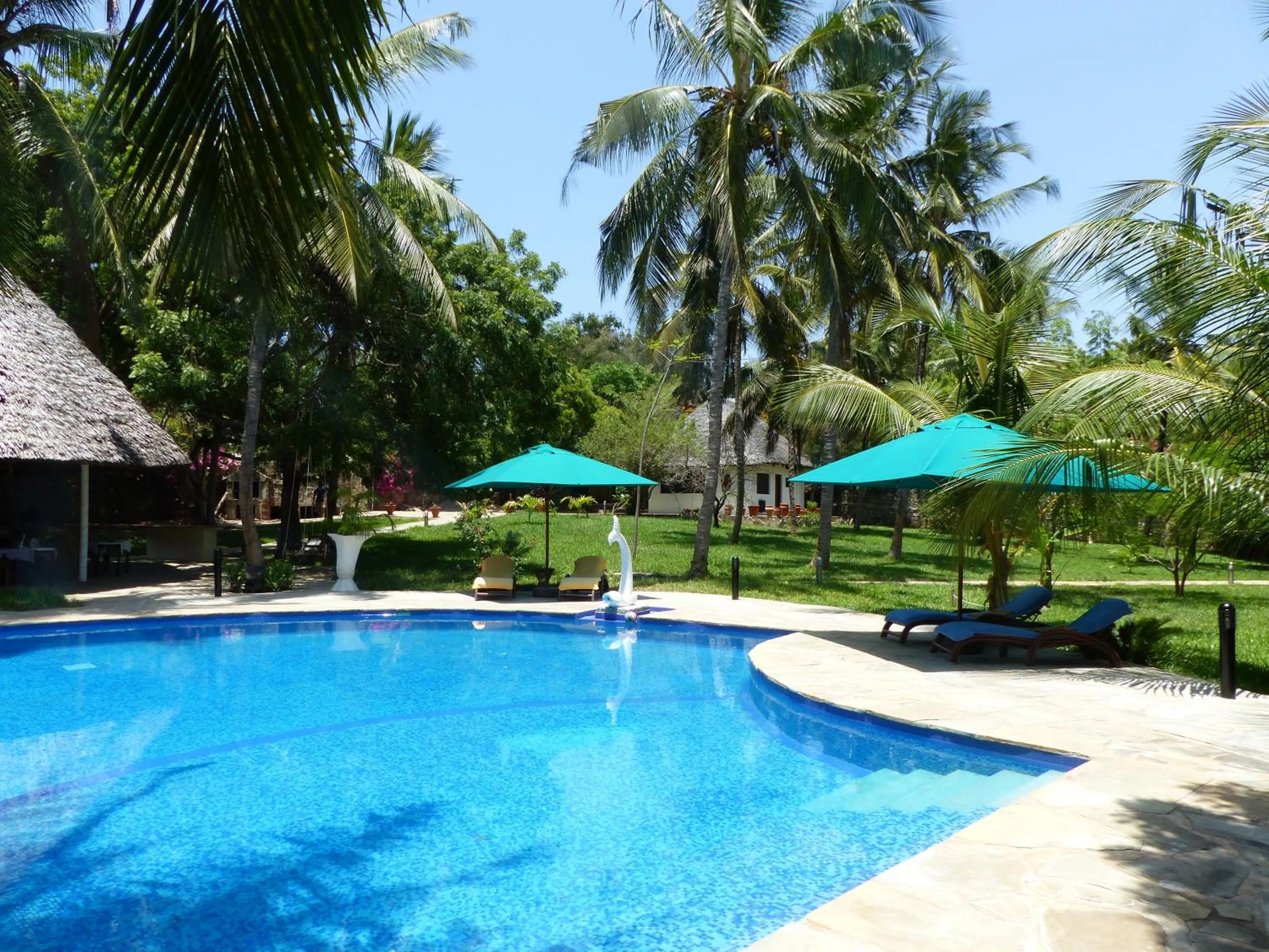Swimming pool in Residence Maison Müge