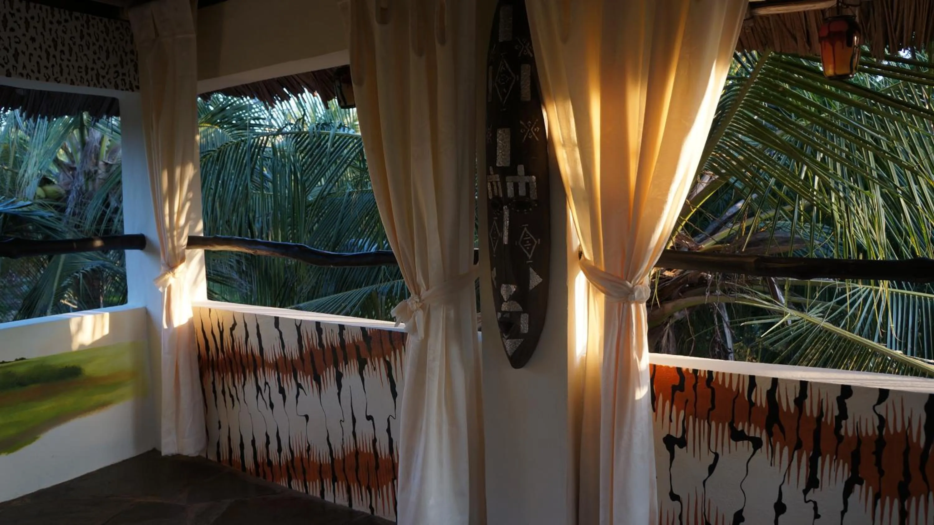 Garden view in Residence Maison Müge