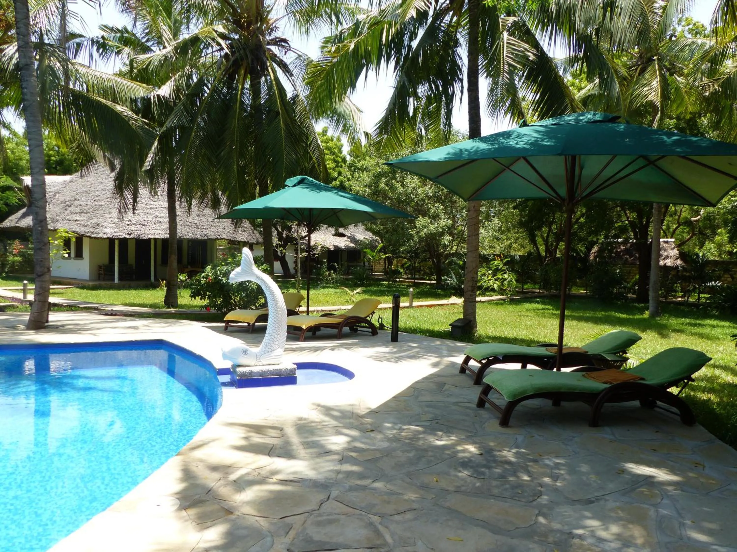 Swimming pool in Residence Maison Müge