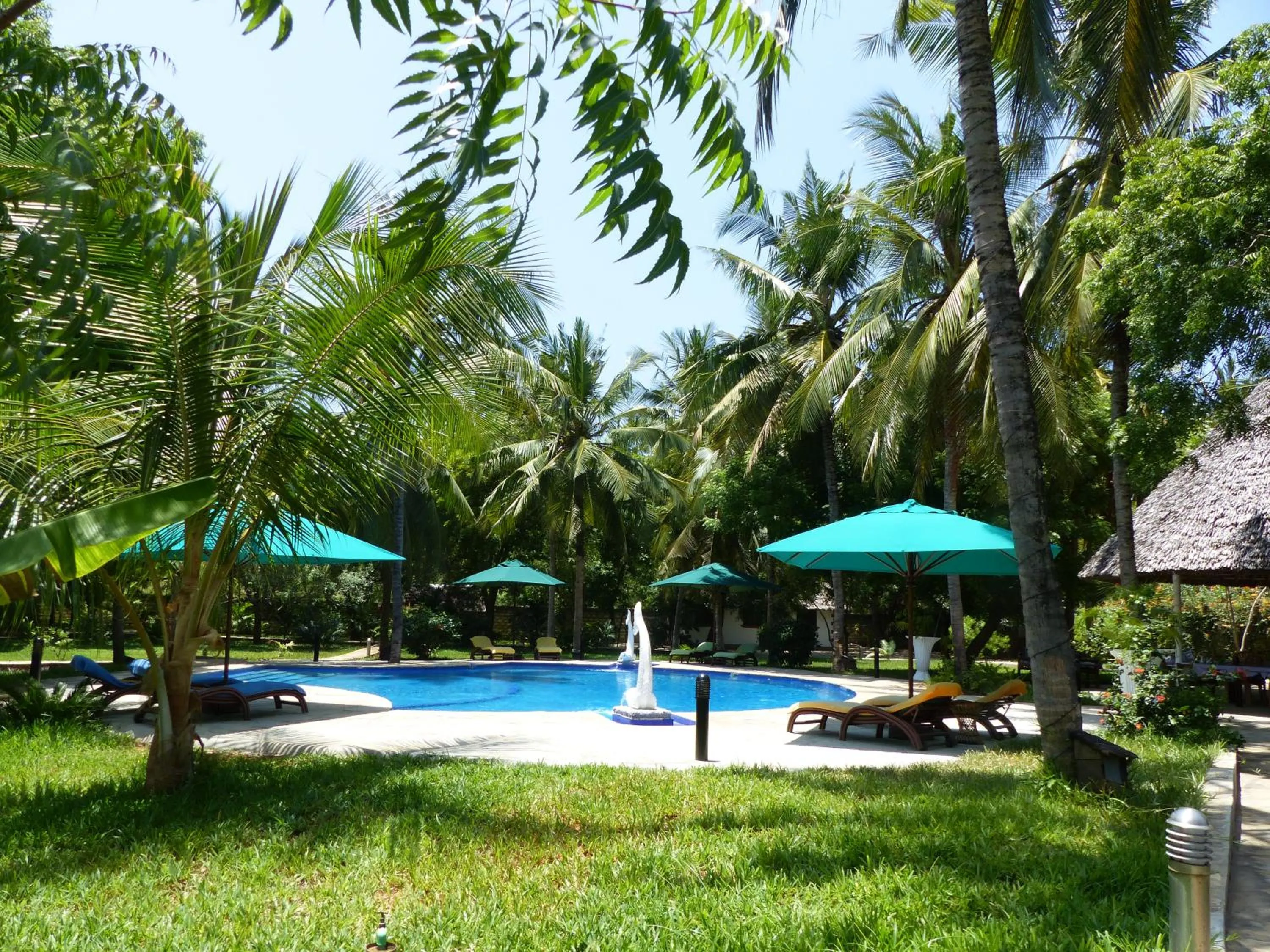 Swimming pool in Residence Maison Müge