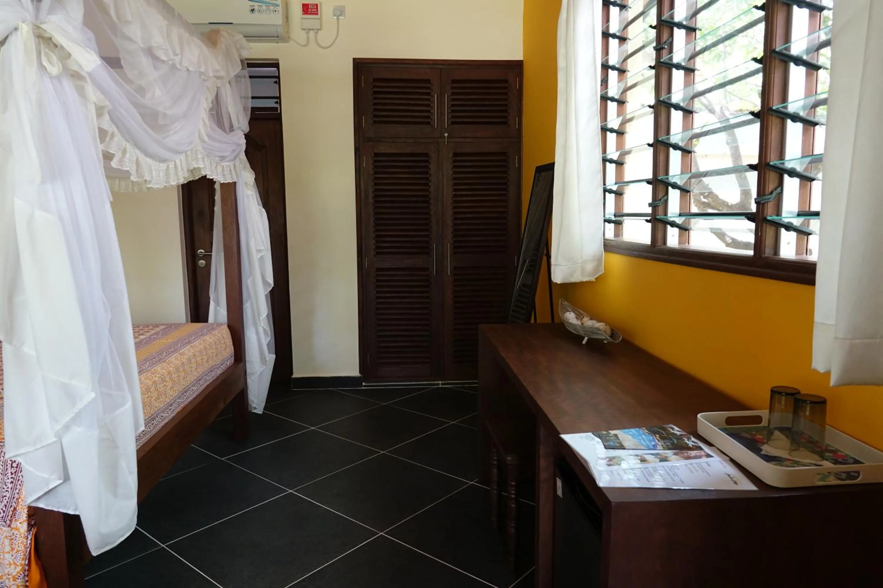 Living room, Bed in Residence Maison Müge