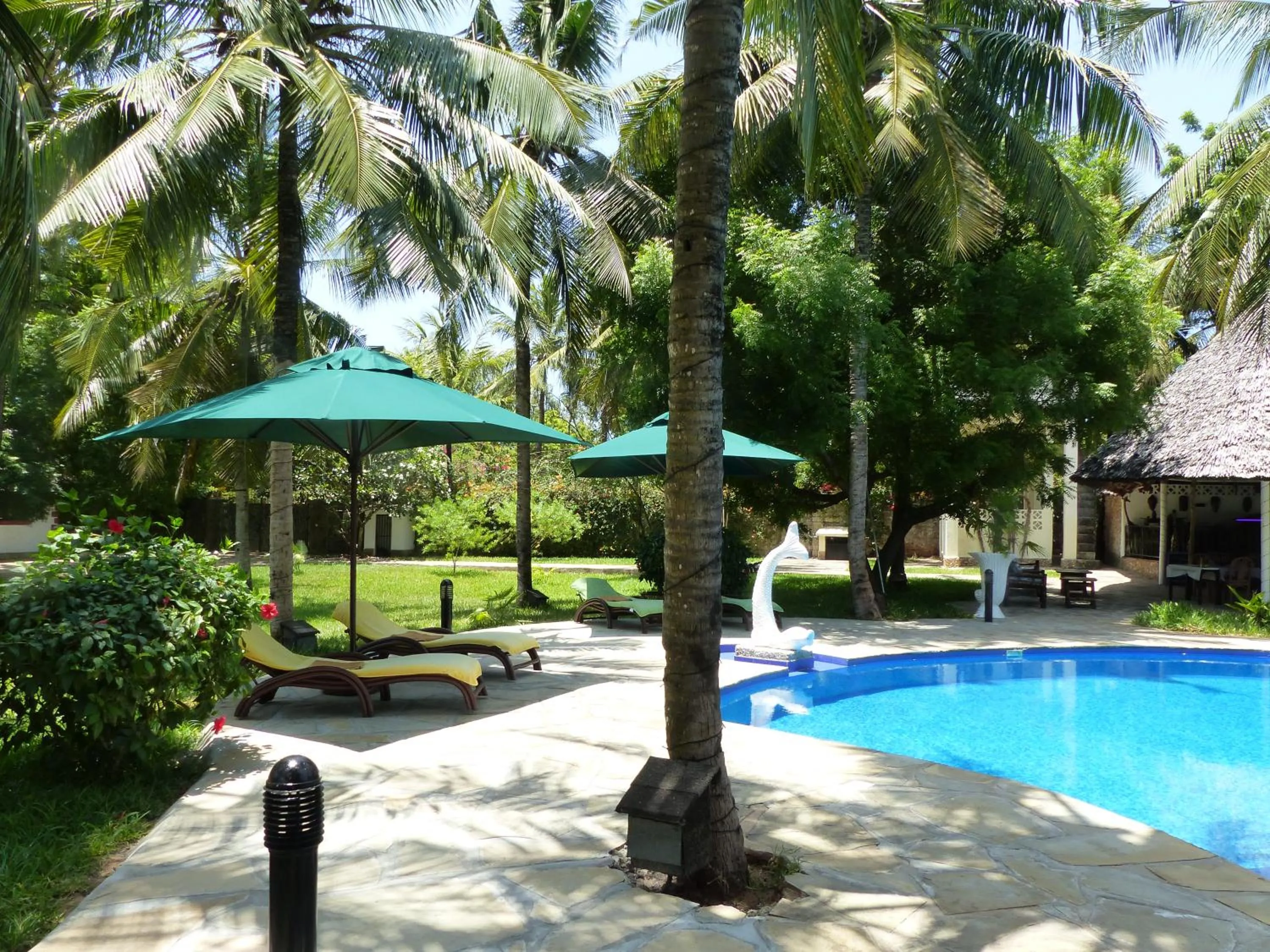 Swimming pool in Residence Maison Müge