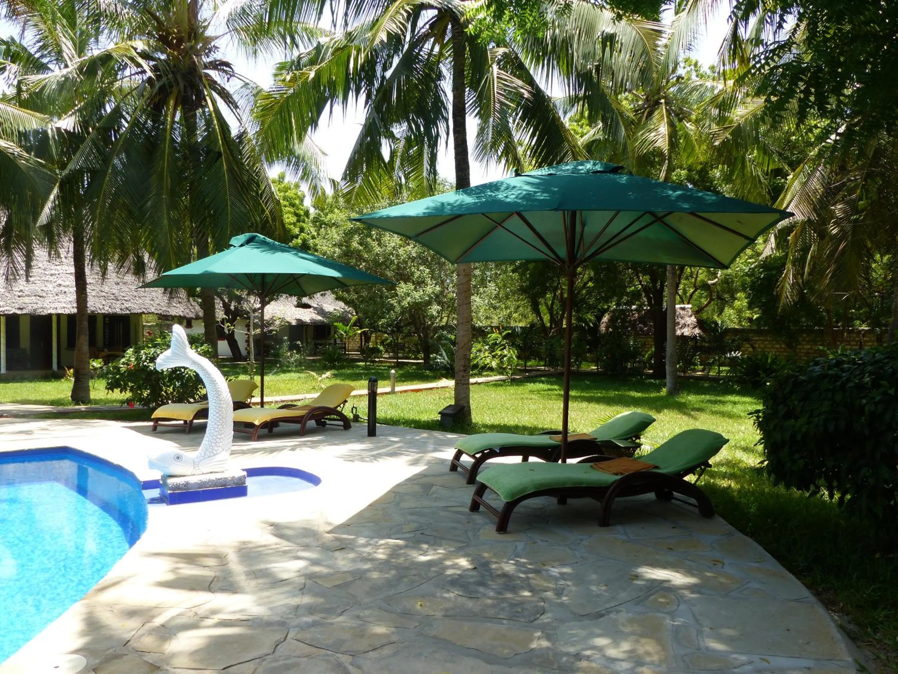 Swimming pool in Residence Maison Müge