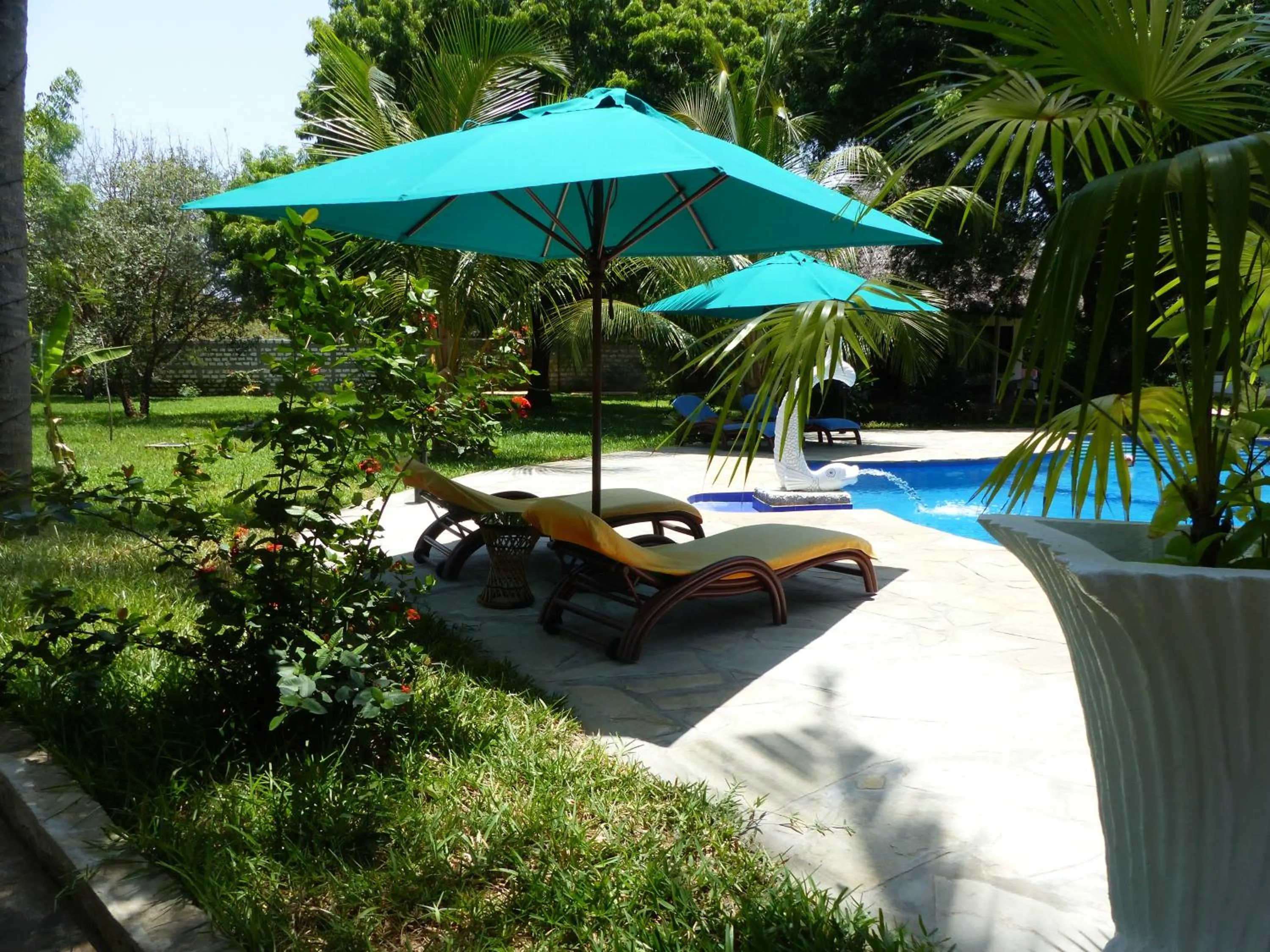 Swimming pool in Residence Maison Müge