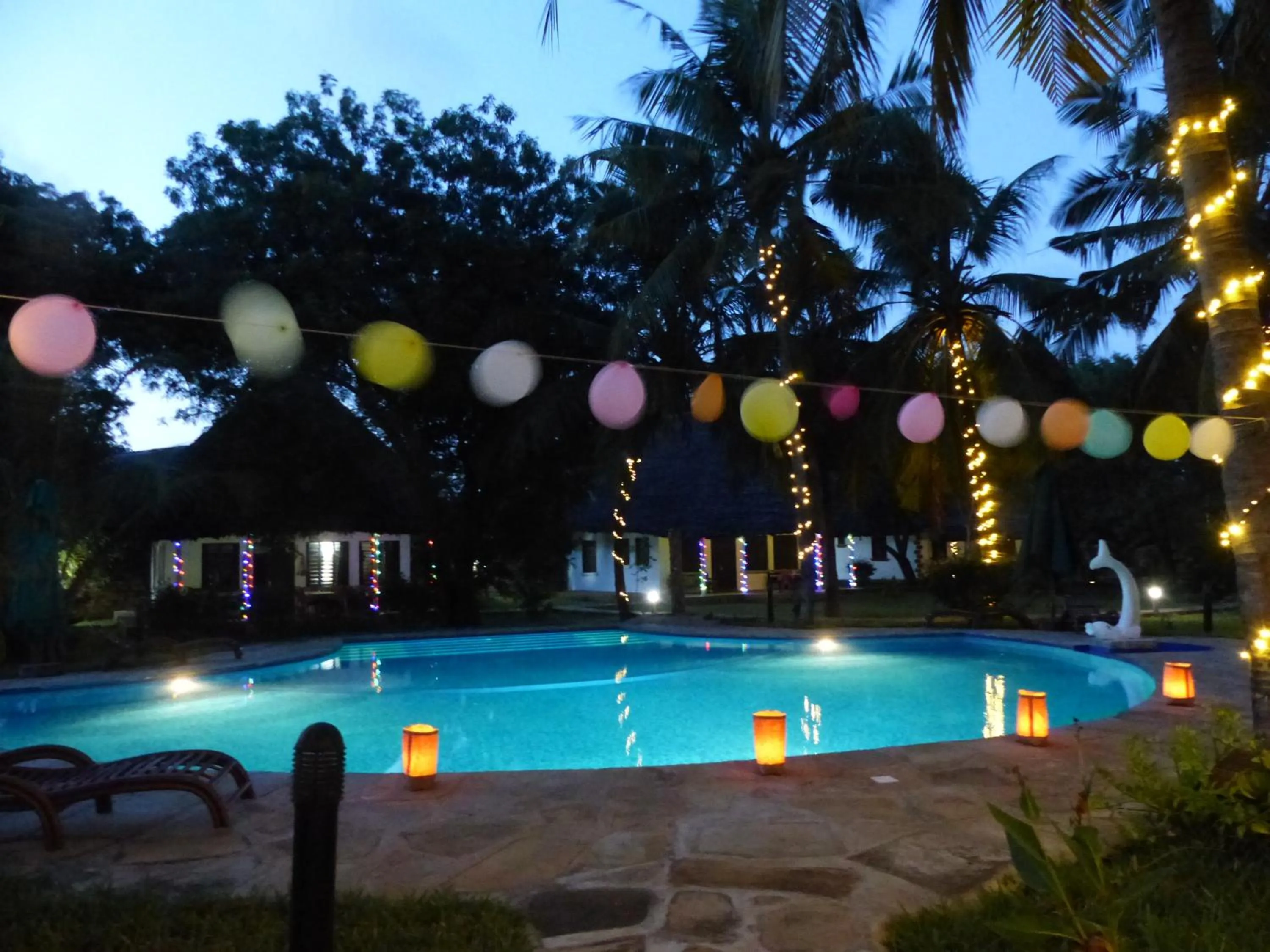 Swimming pool in Residence Maison Müge