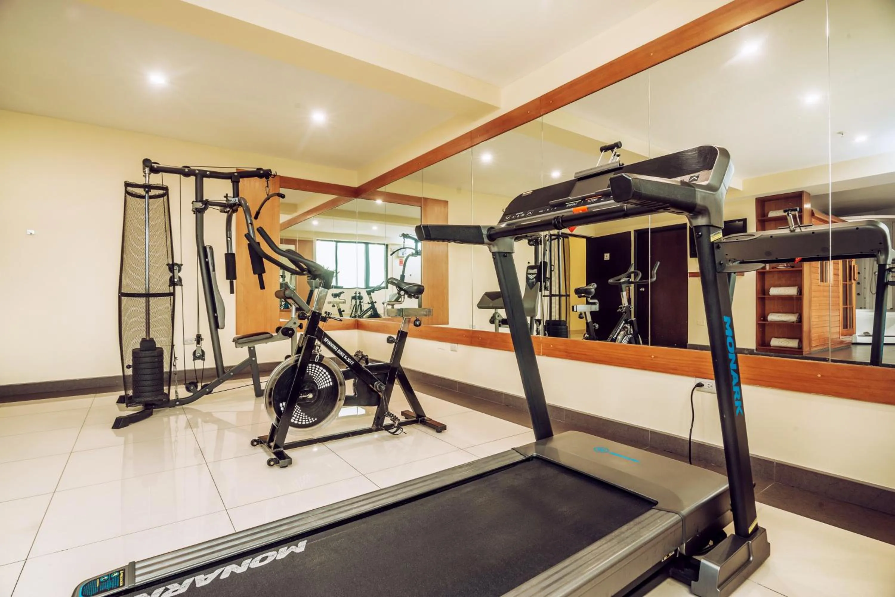 Fitness centre/facilities in Hotel Nobility