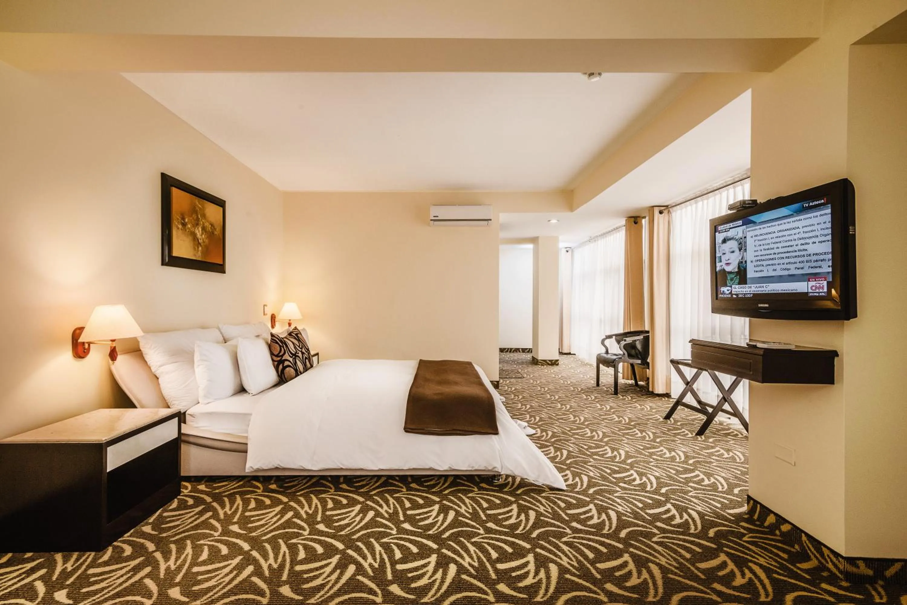 Bed in Hotel Nobility