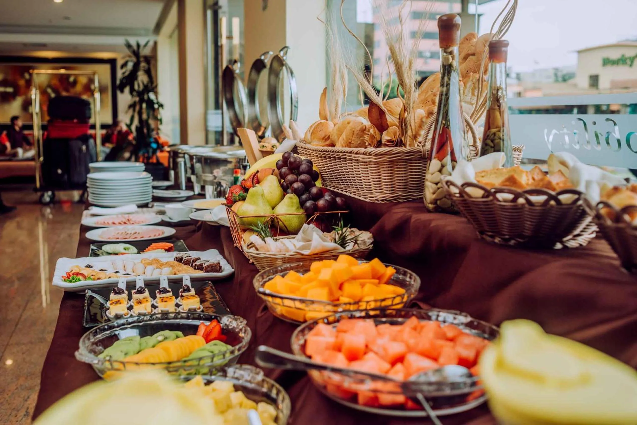 Buffet breakfast in Hotel Nobility