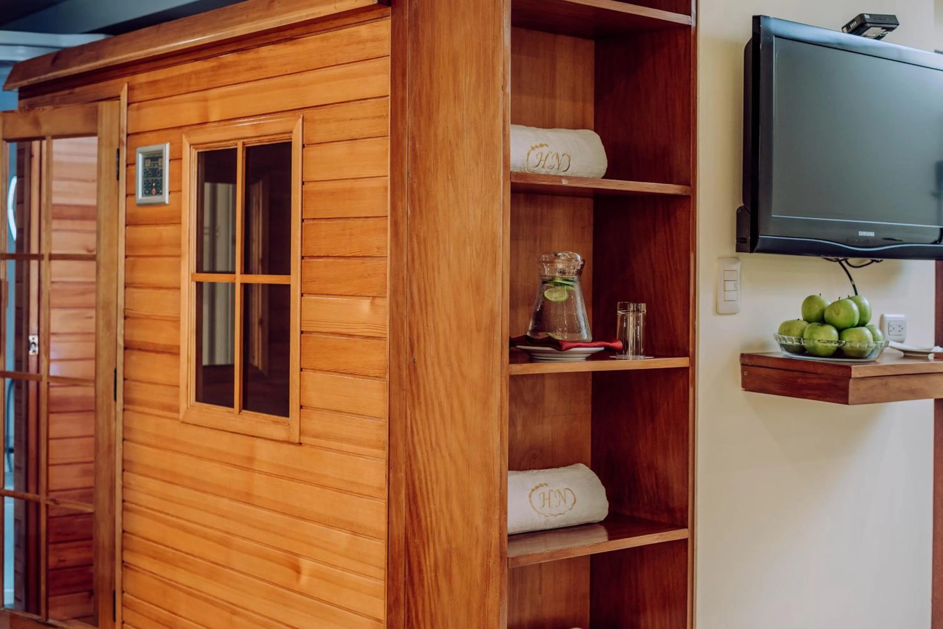 Sauna in Hotel Nobility