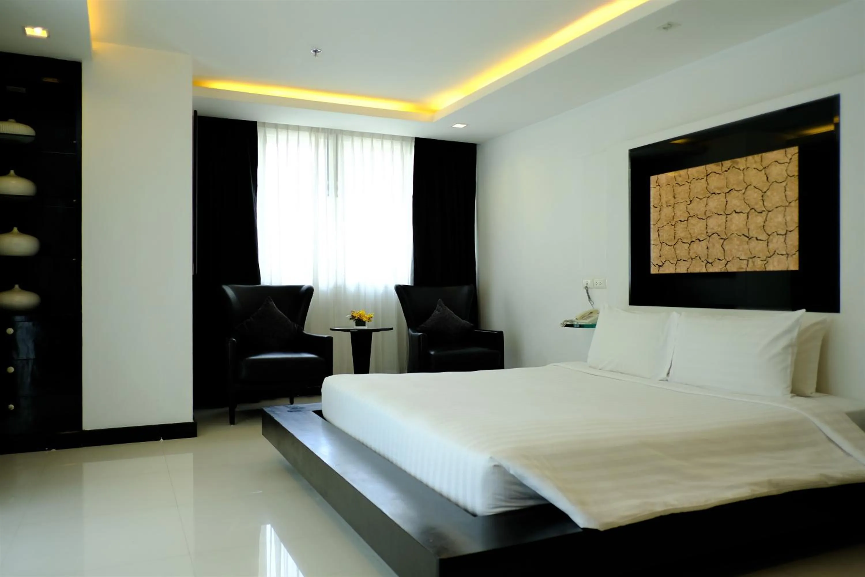 View (from property/room), Bed in Nova Suites Pattaya by Compass Hospitality