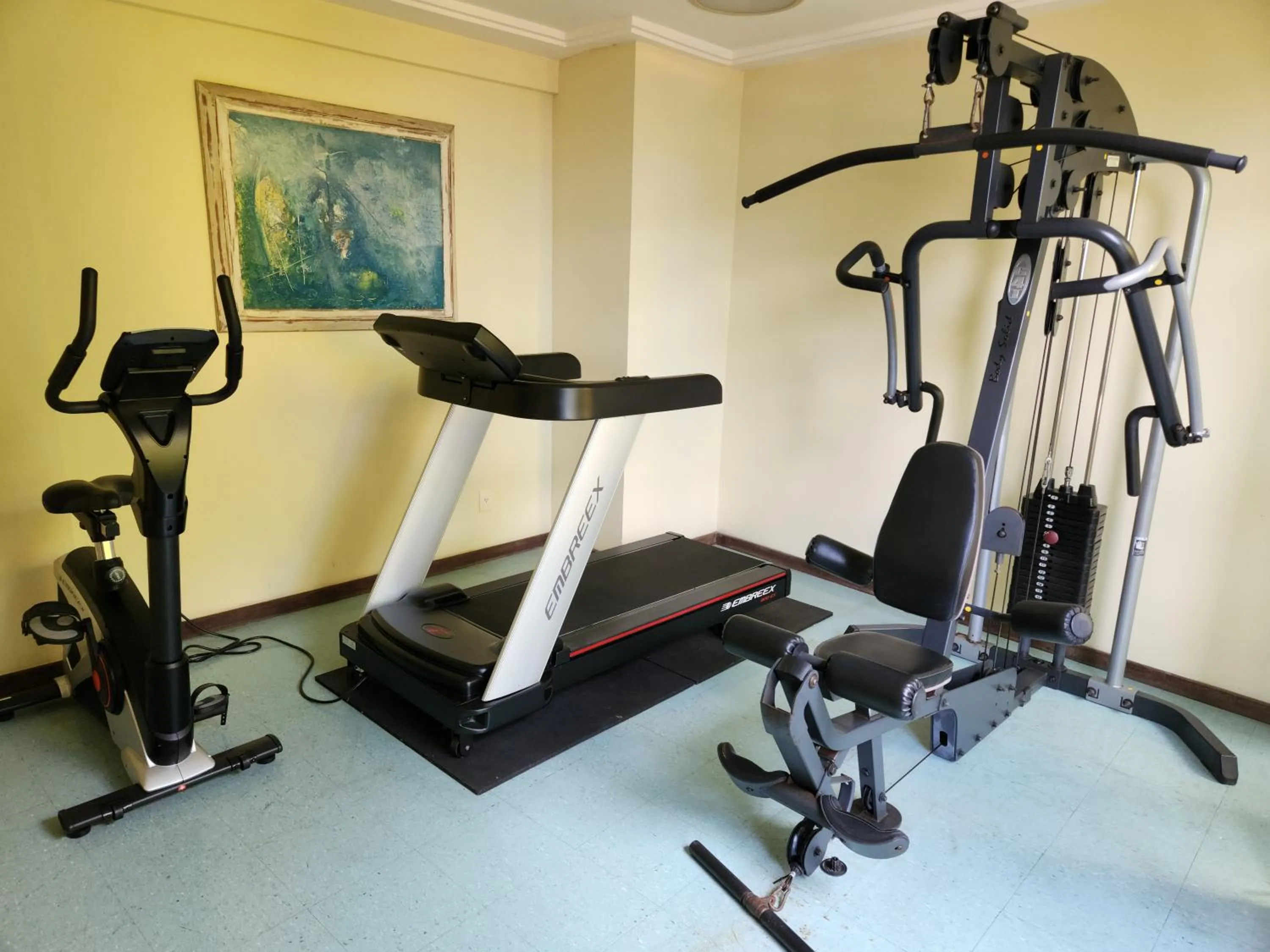 Fitness centre/facilities in Hotel Casa do Amarelindo