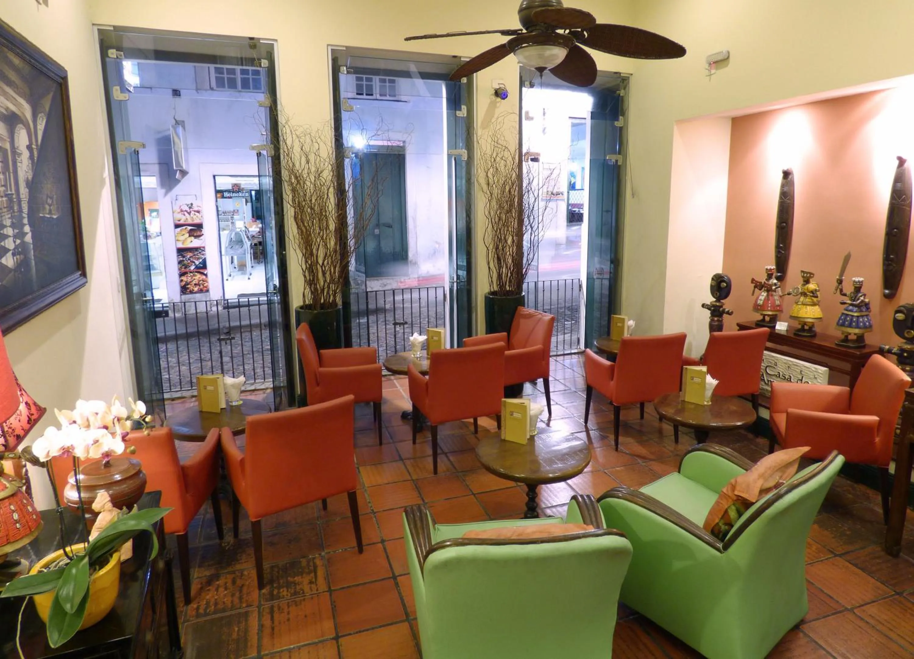 Lobby or reception in Hotel Casa do Amarelindo