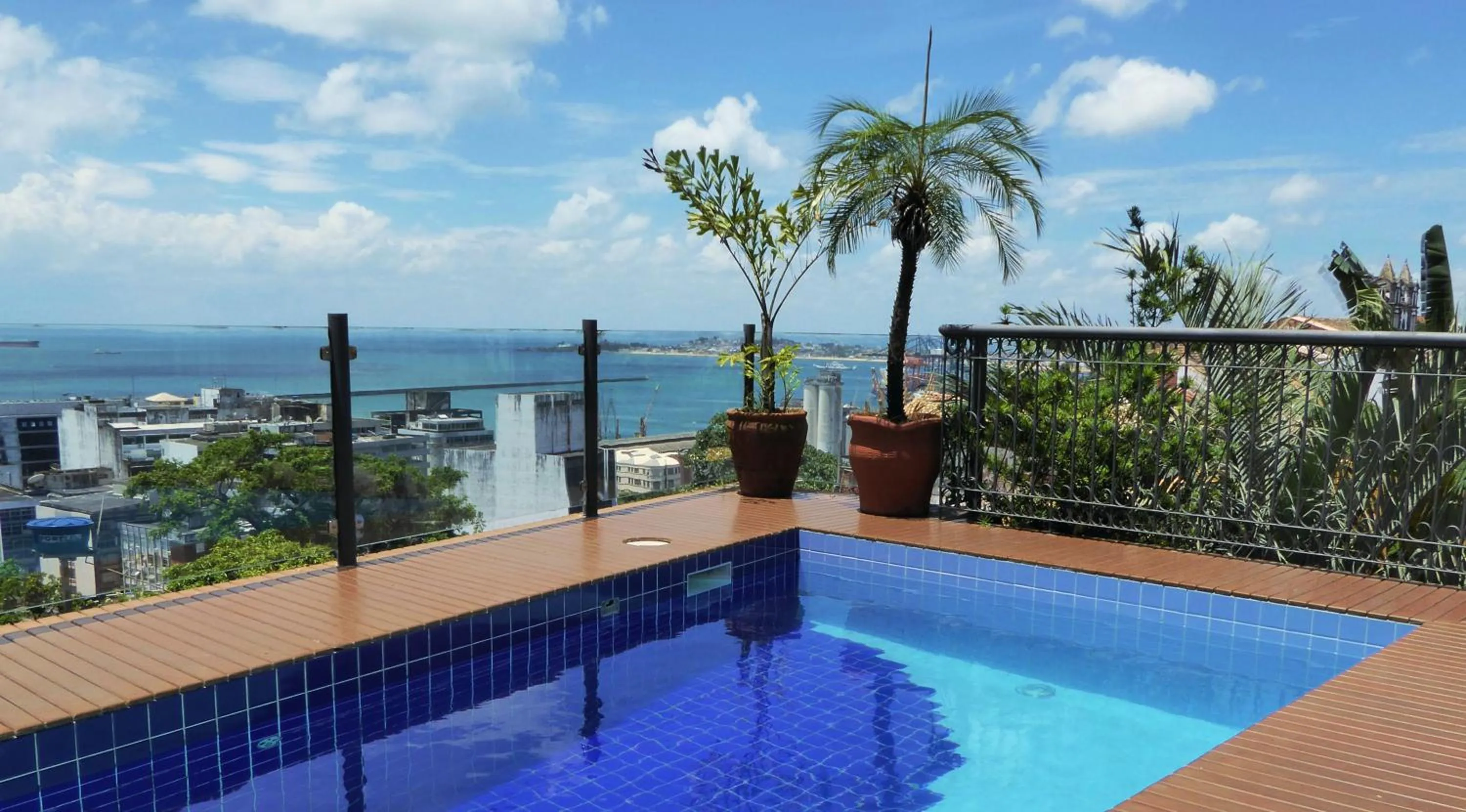 Natural landscape in Hotel Casa do Amarelindo