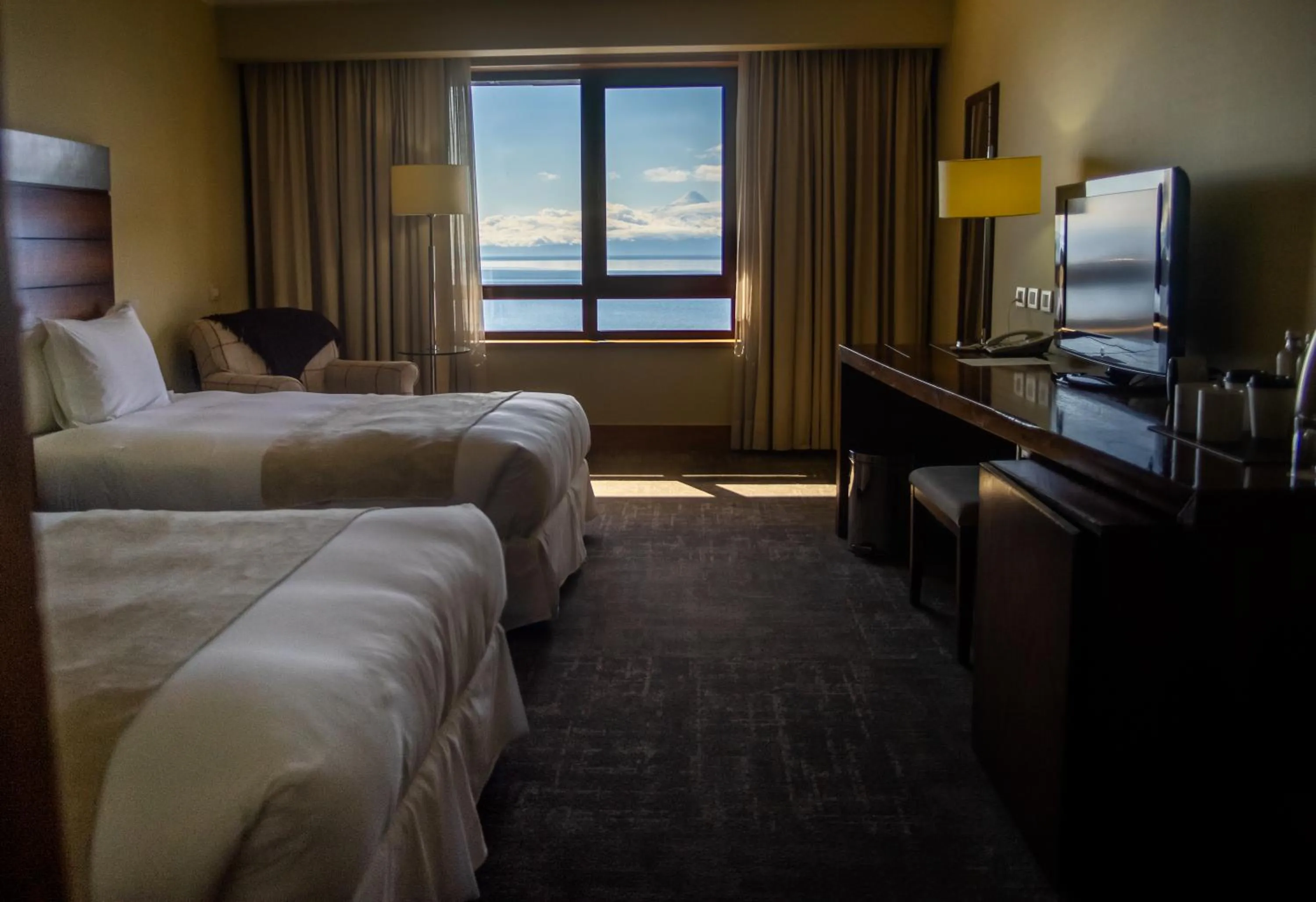 Bed in Radisson Hotel Puerto Varas