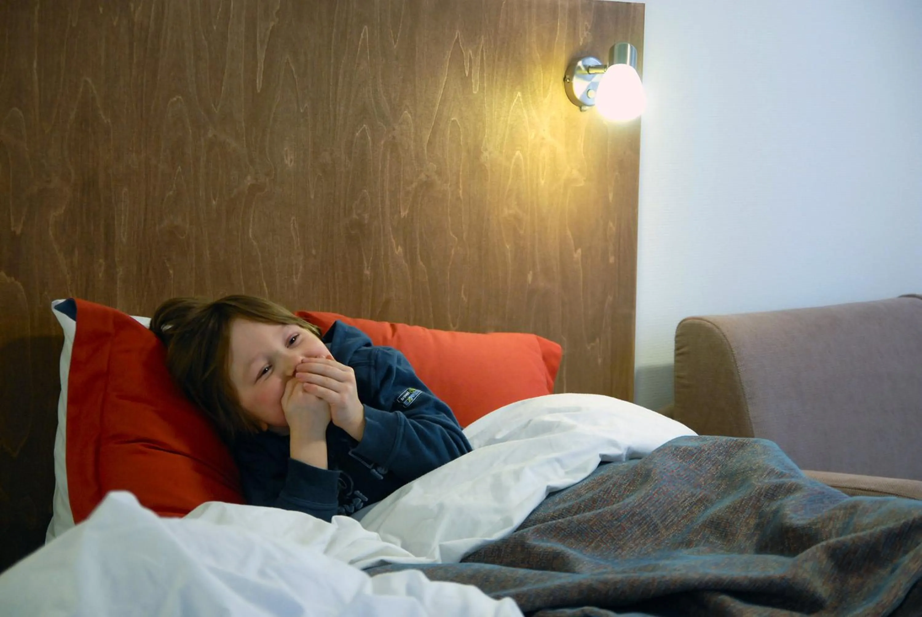 Bed in Oravi Apartments