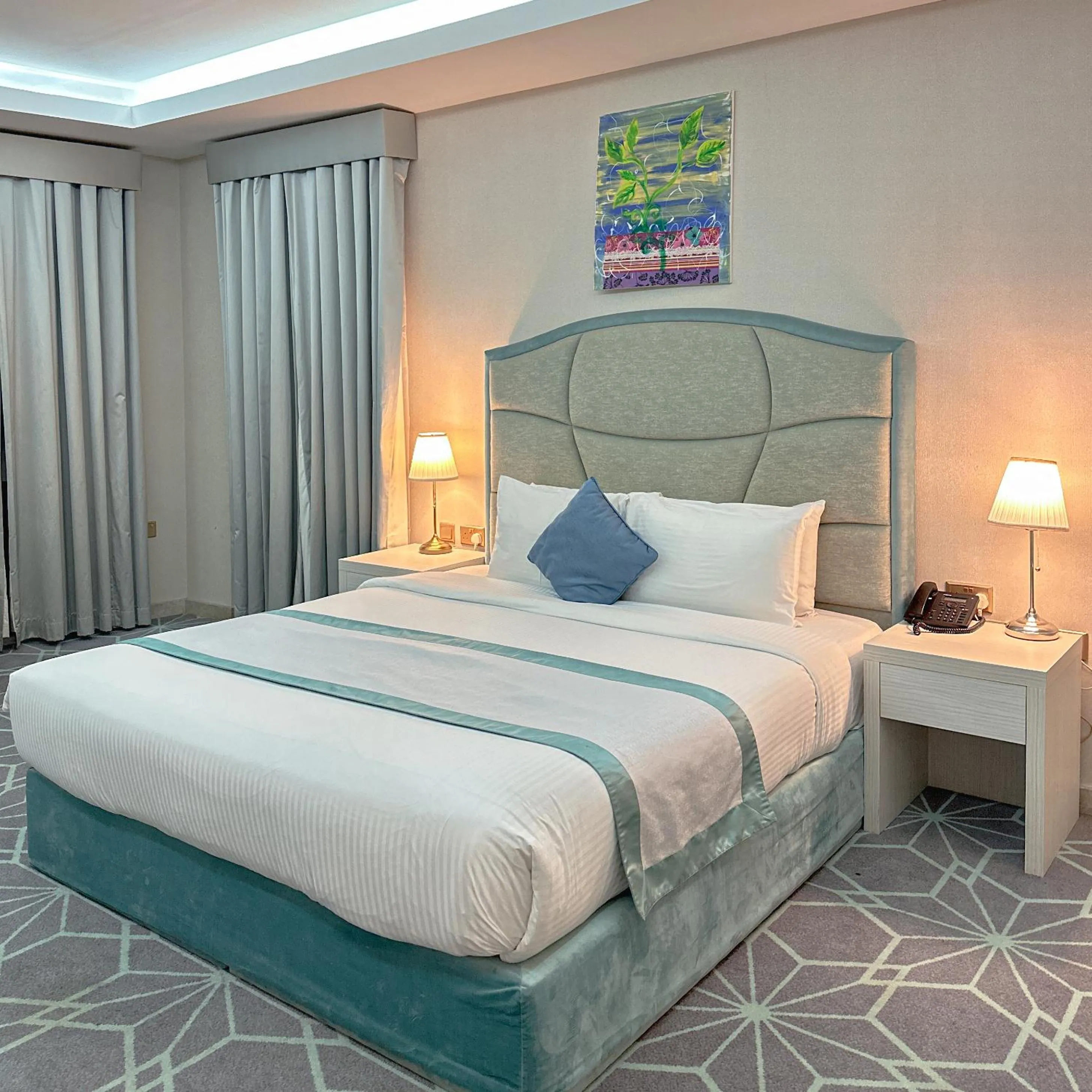 Bed in The Victory Hotel