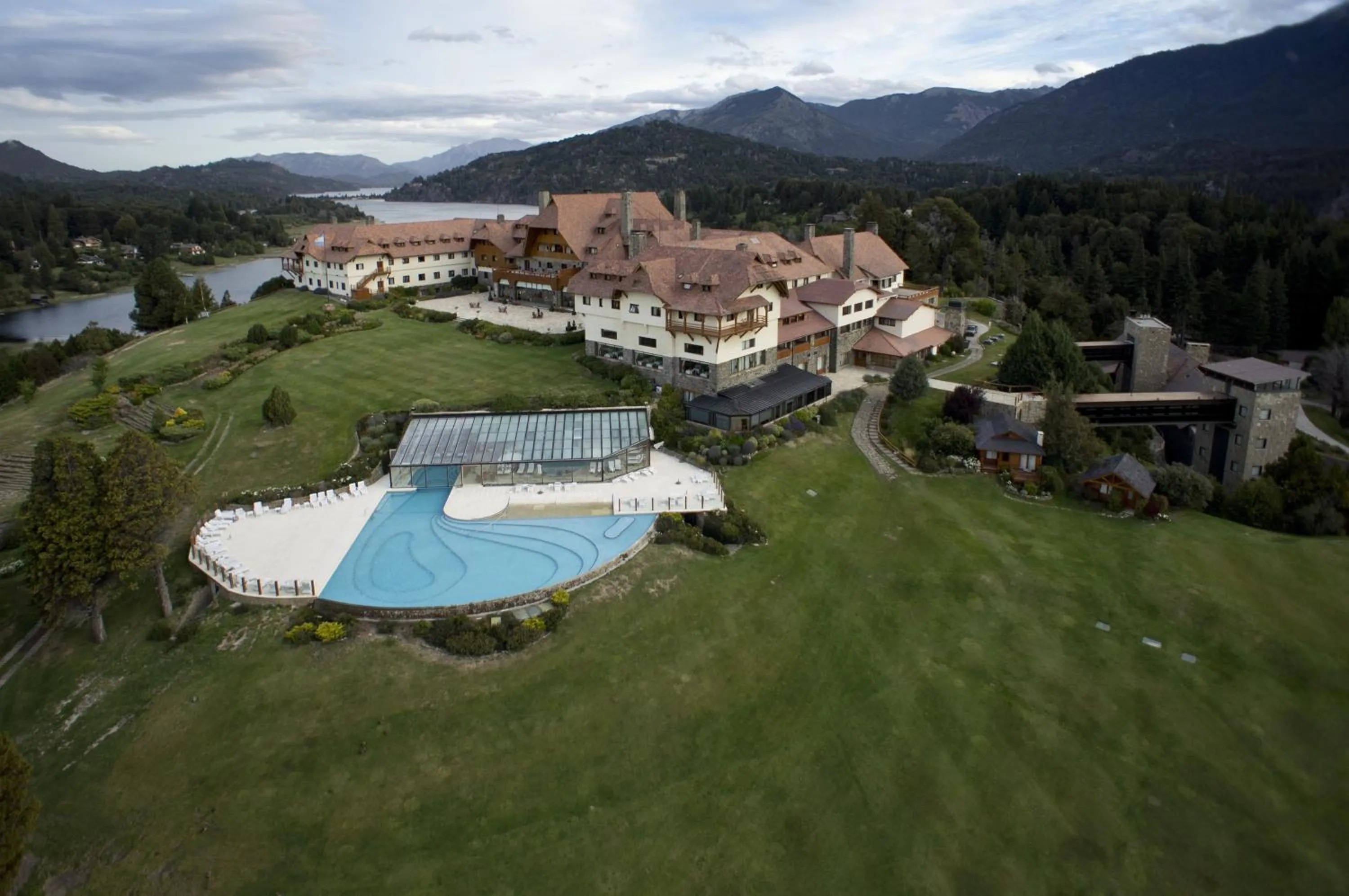 Bird's eye view in Llao Llao Resort, Golf-Spa