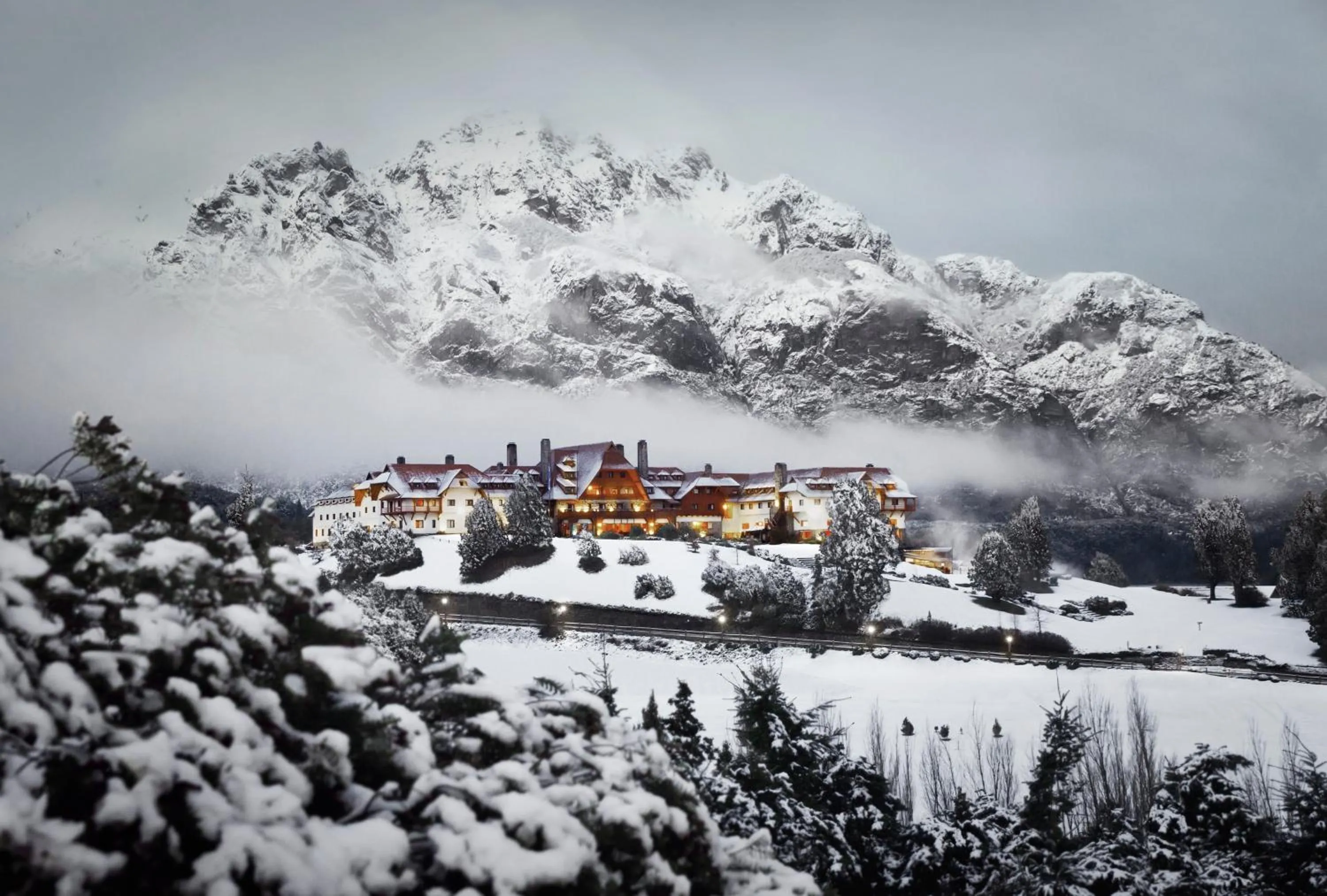 Bird's eye view in Llao Llao Resort, Golf-Spa