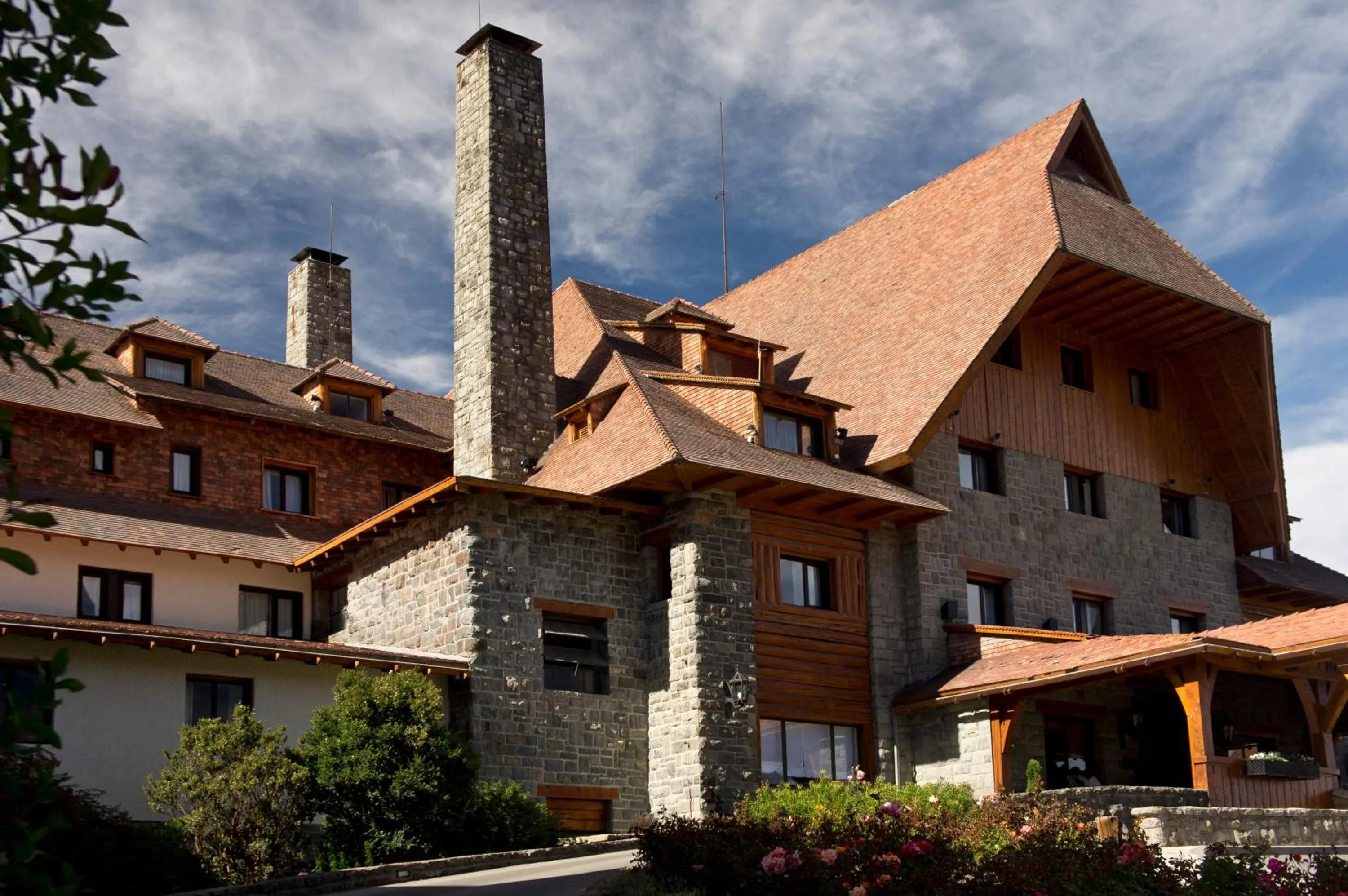 Facade/entrance in Llao Llao Resort, Golf-Spa
