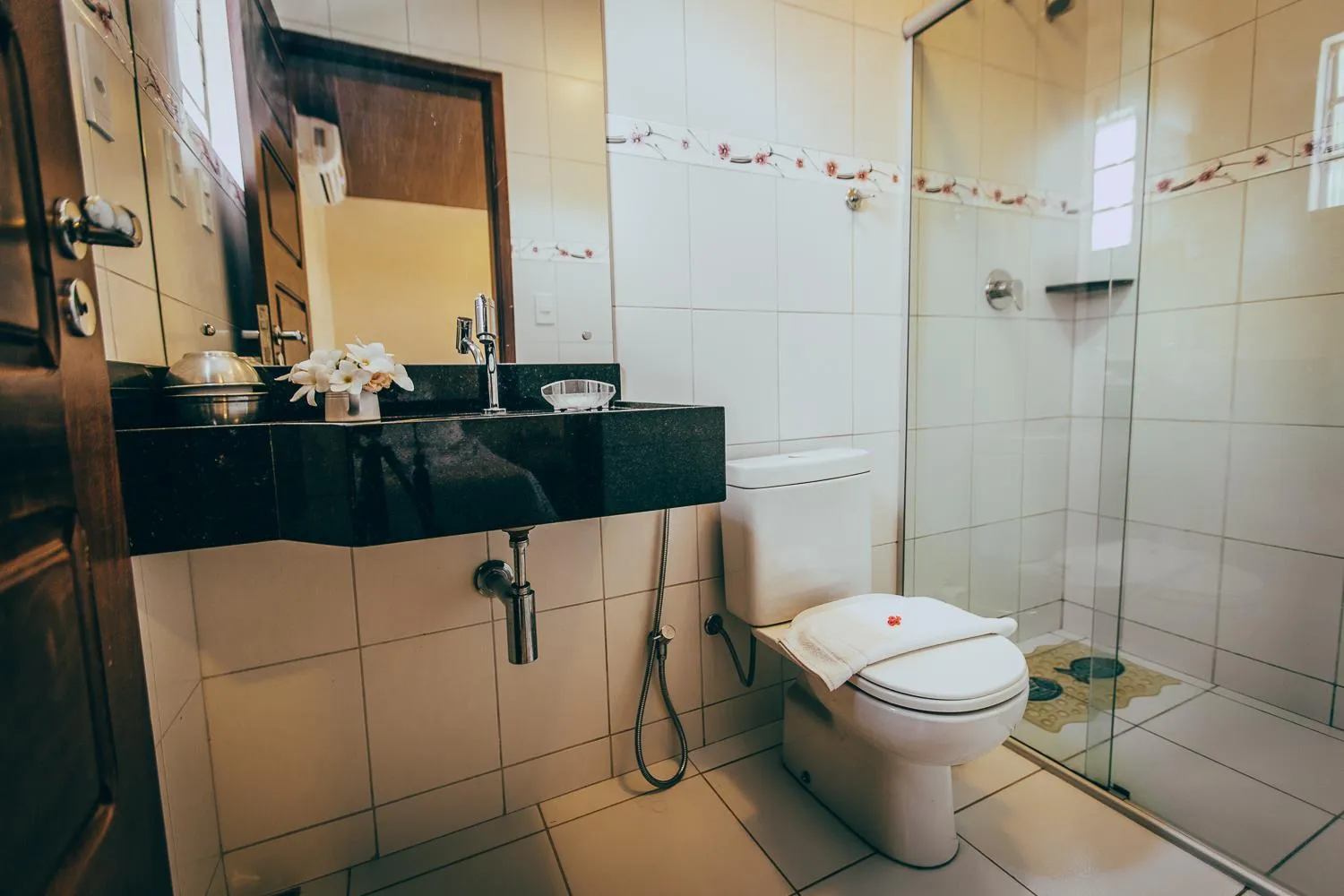 Toilet in Pousada Boa Vista