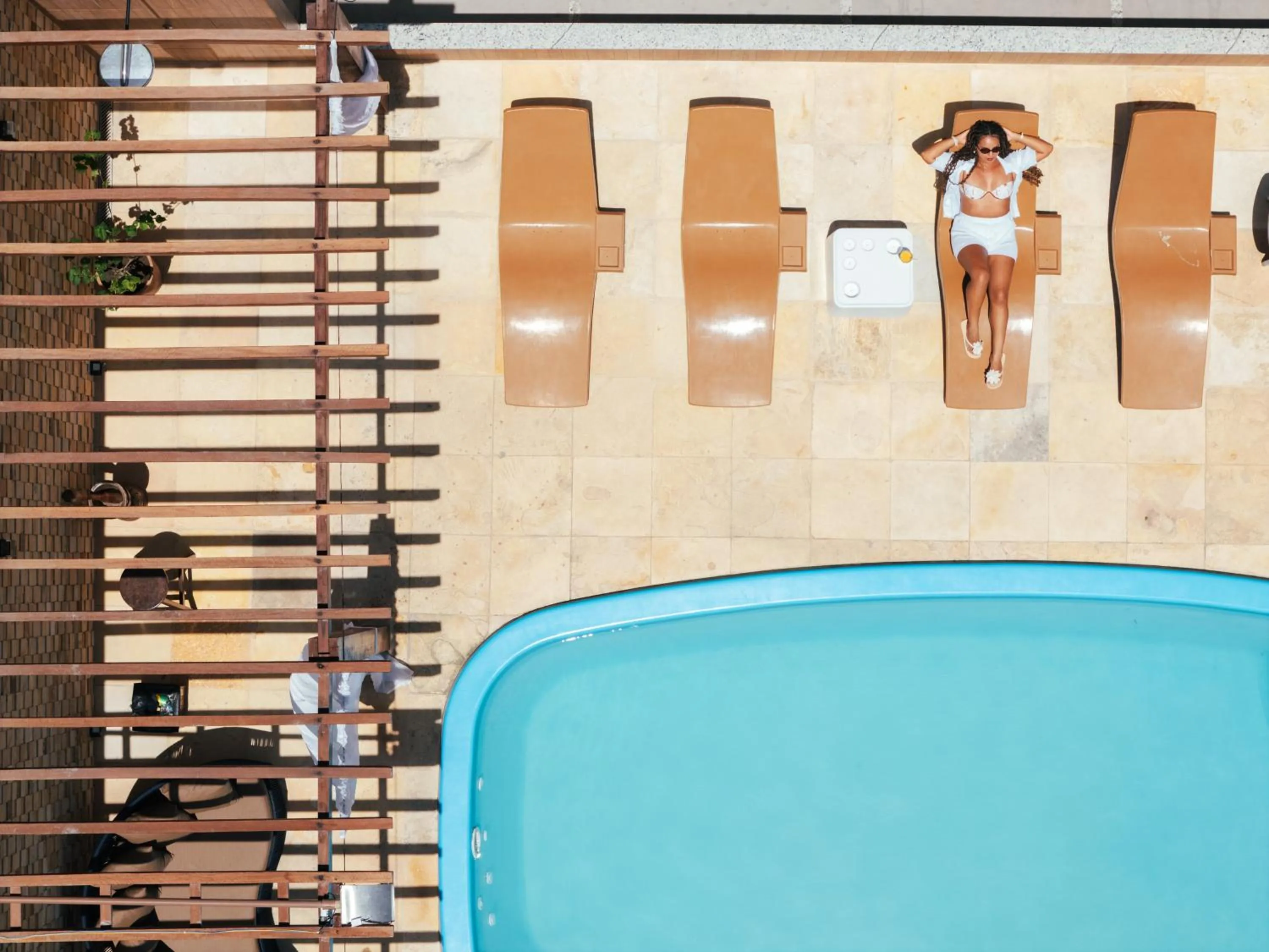 Swimming pool in Pousada Boa Vista