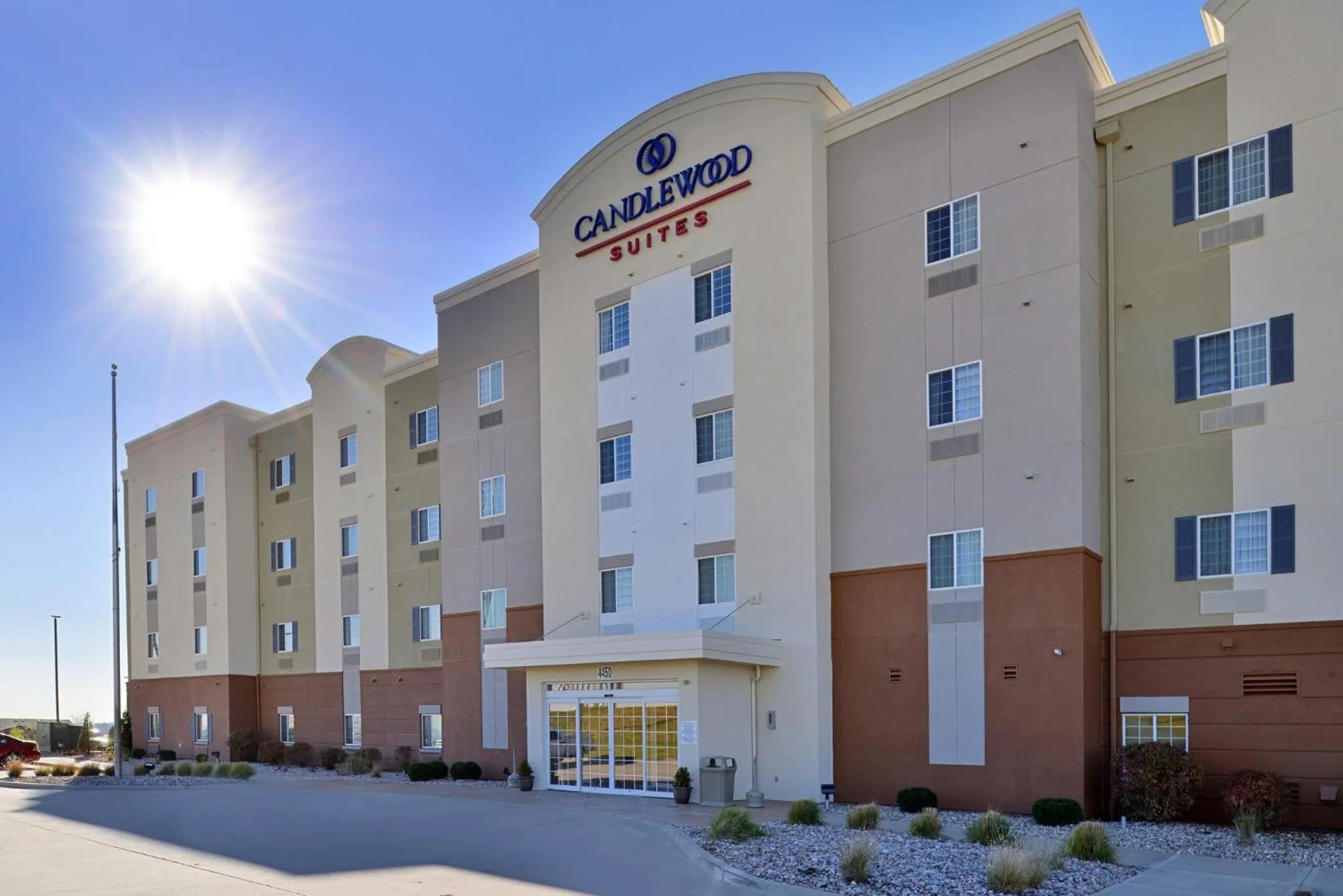 Property building in Candlewood Suites Kansas City Northeast by IHG
